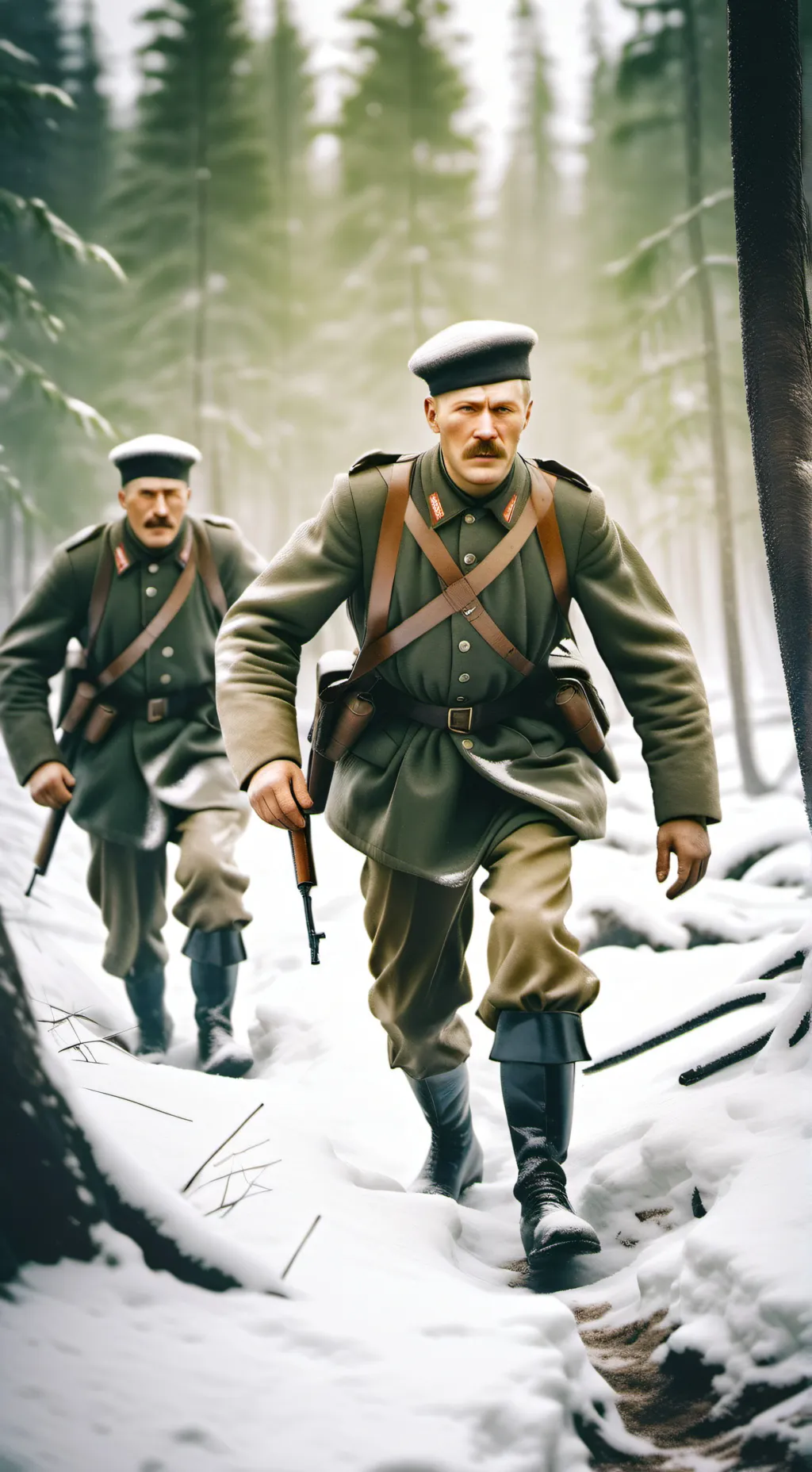 ai character: Russian Civil War background