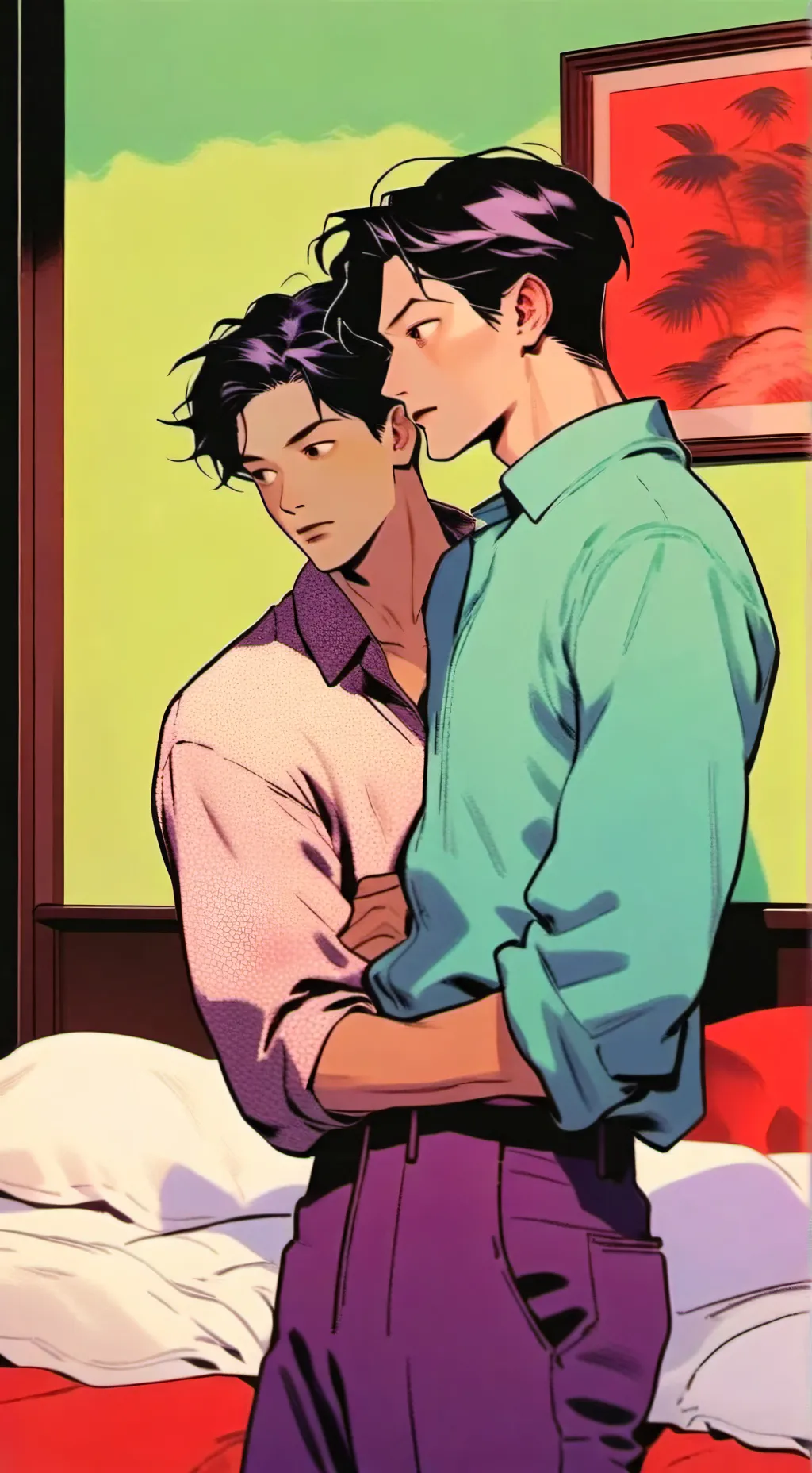 ai character: allan background