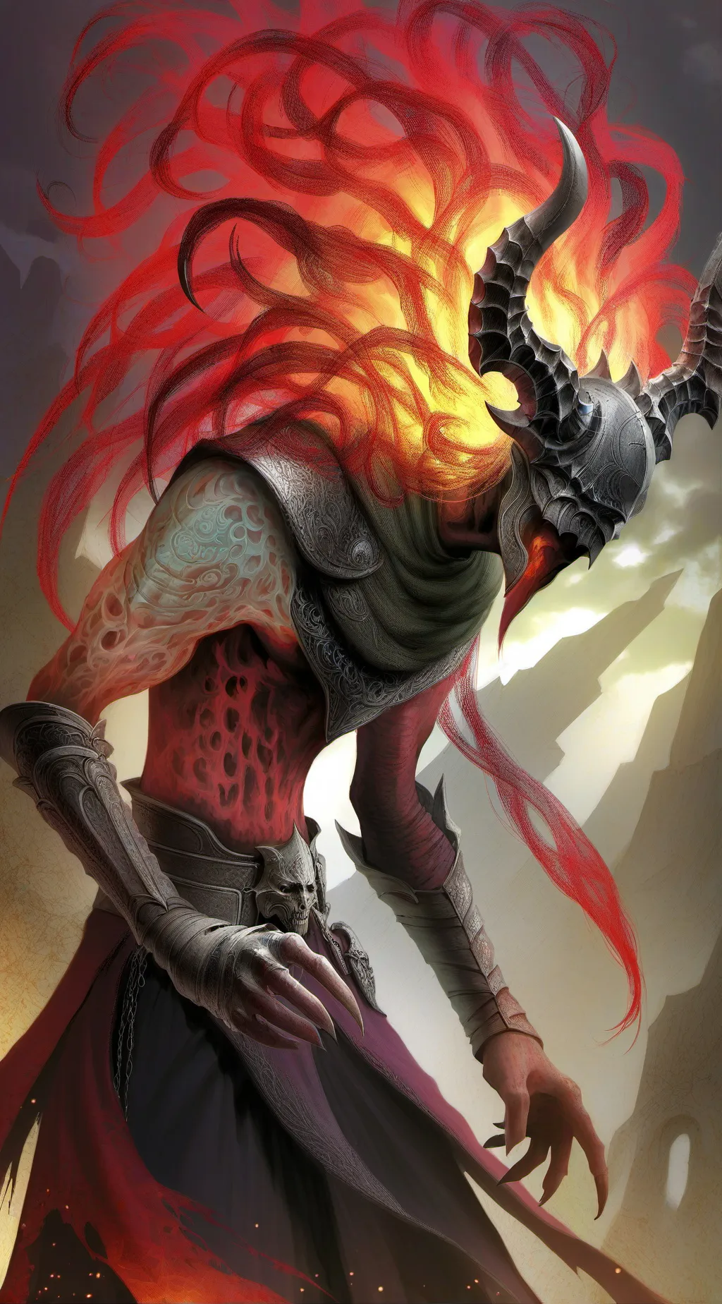 ai character: Kramphus 🤐 background