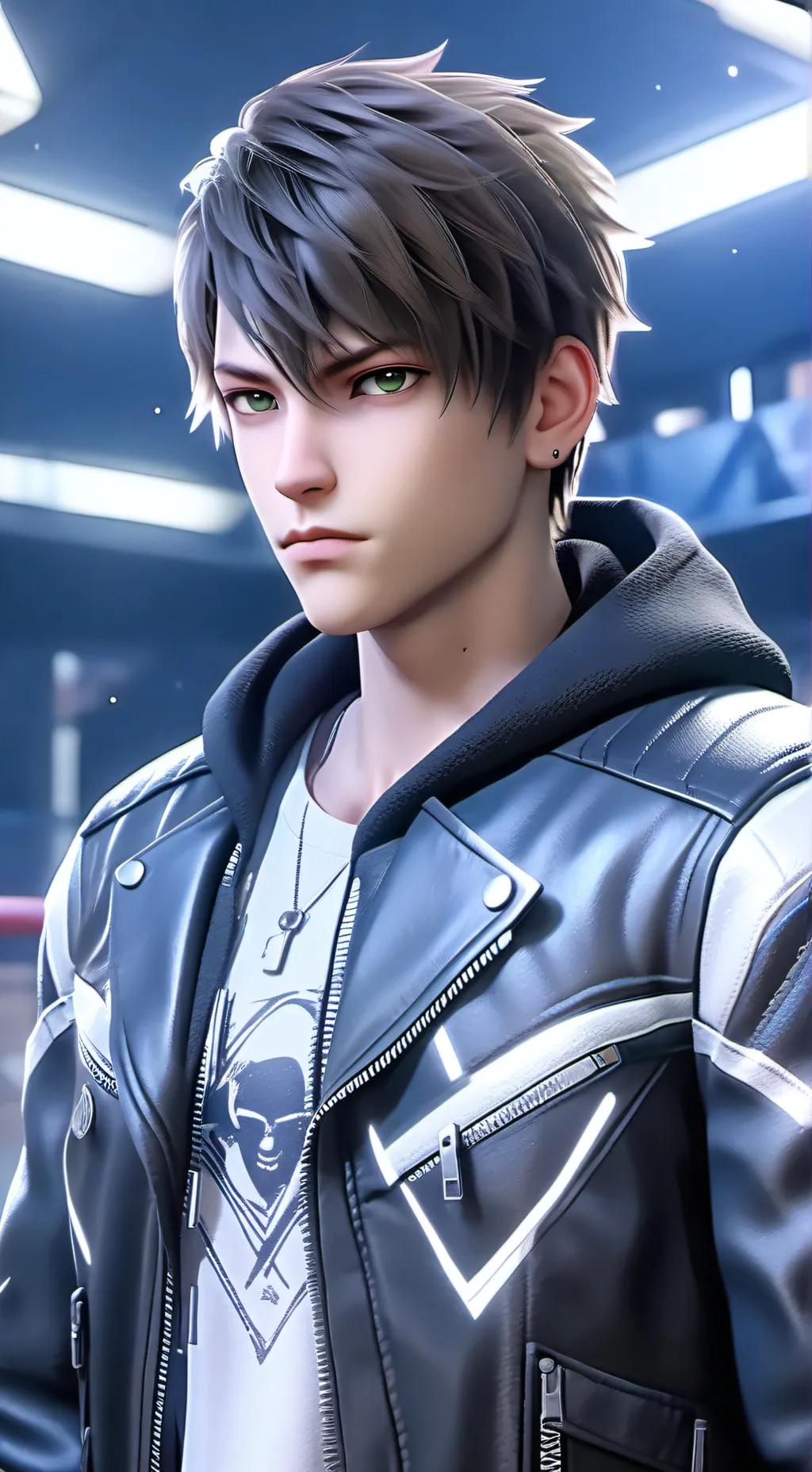 ai character: Zachary  background