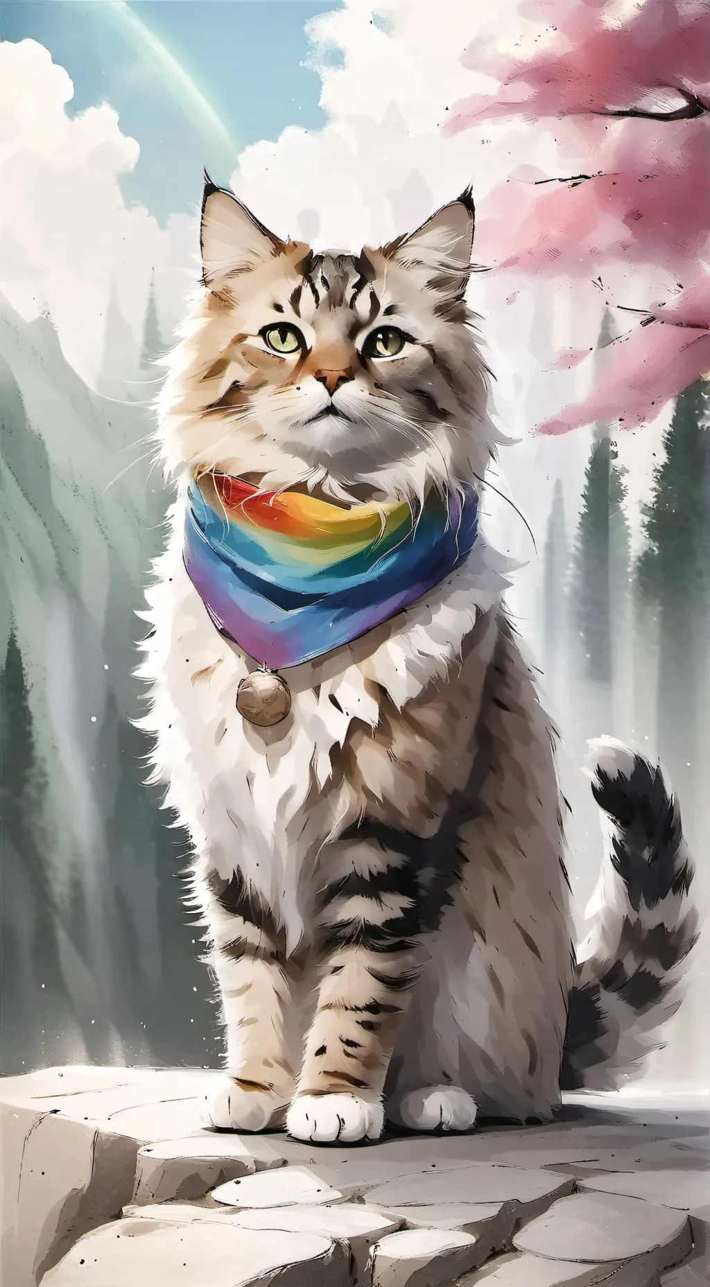 ai character: ellie ur assistant background