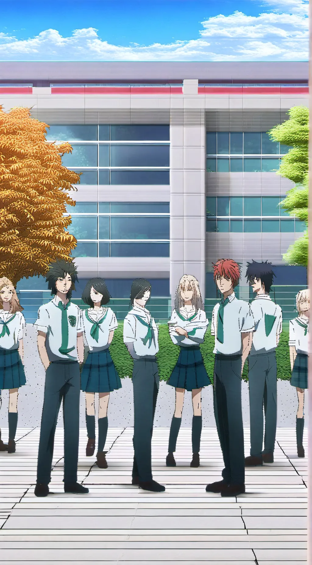 ai character: High school background