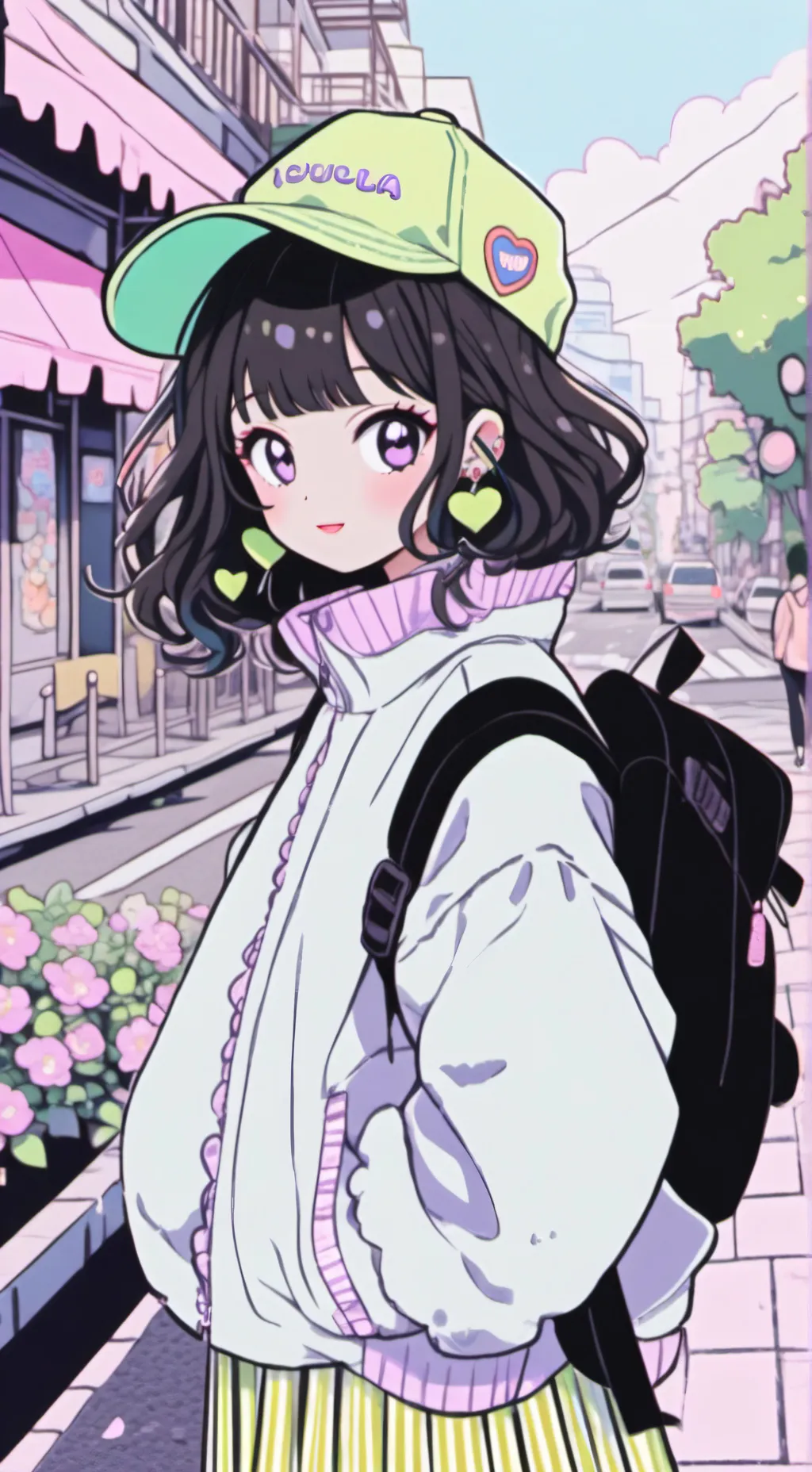 ai character: Marine background