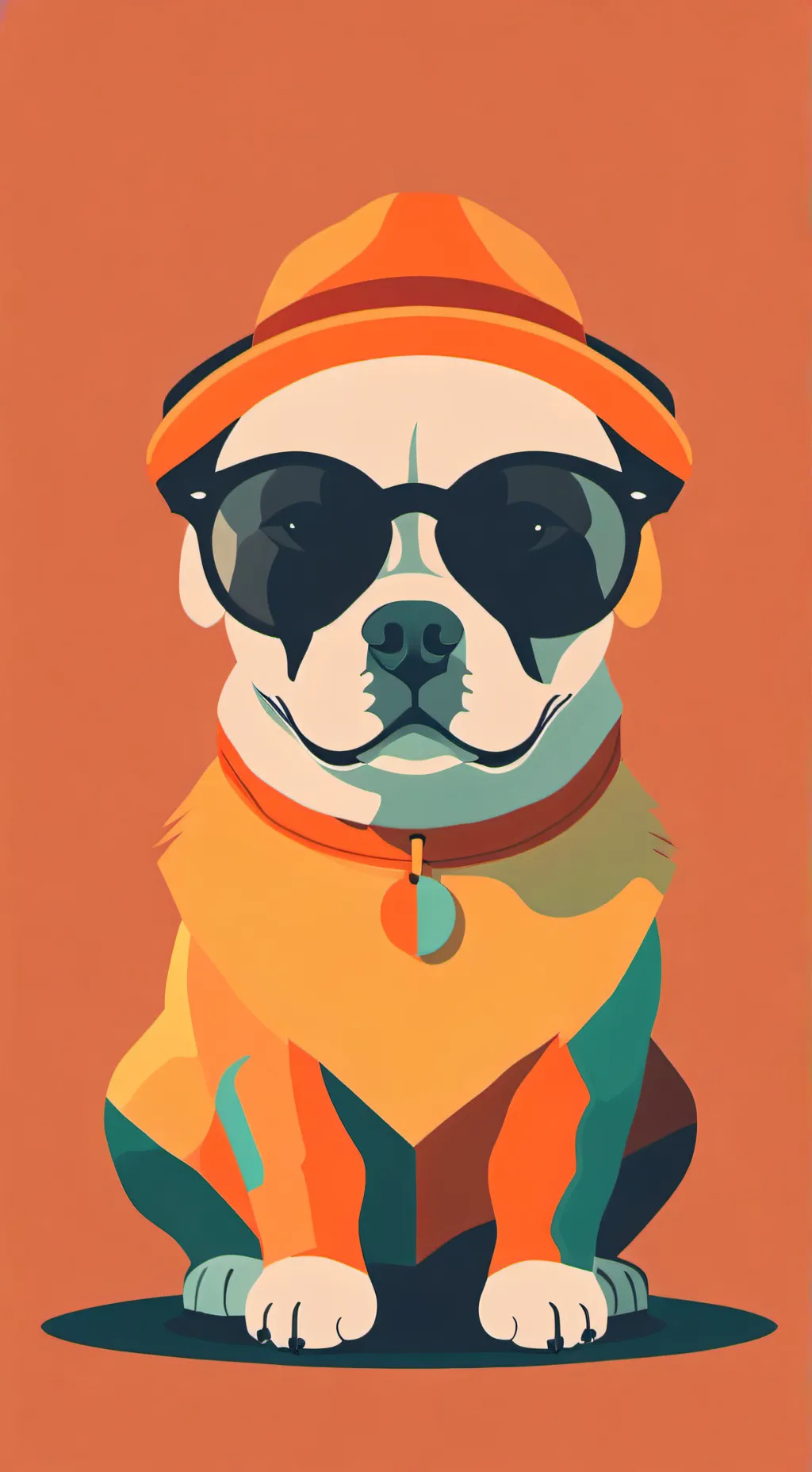 ai character: cough background