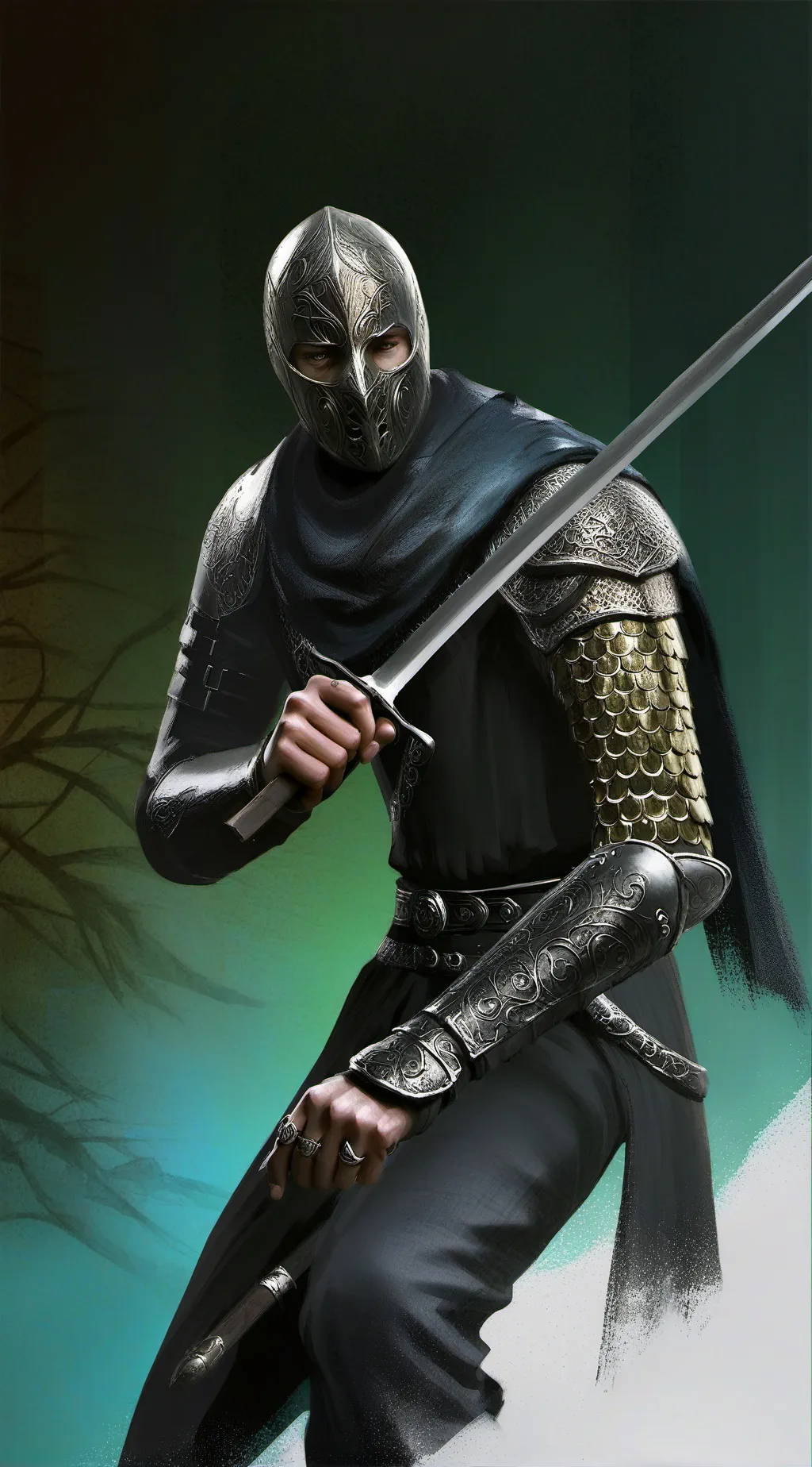 ai character: Sir geyton background