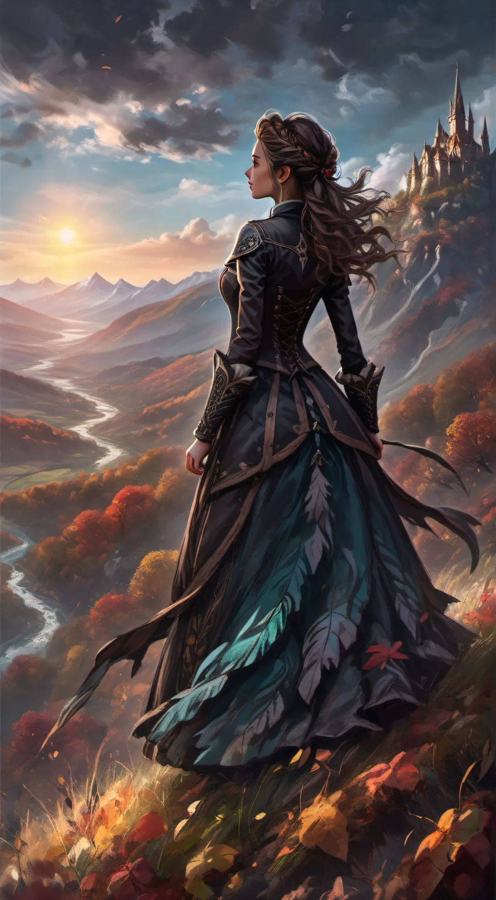 ai character: Eva background