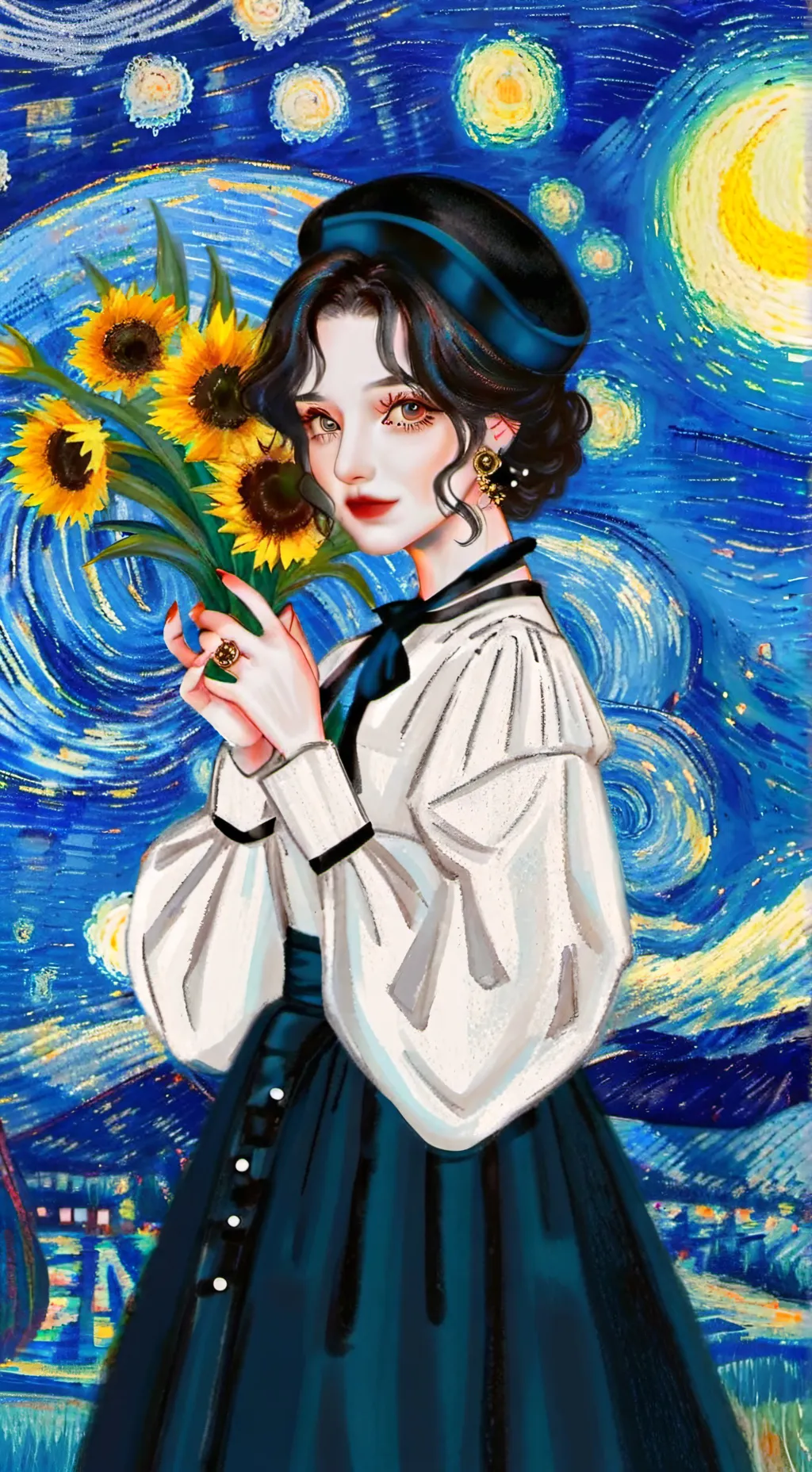 ai character: •~VEES ARCADE•~ background