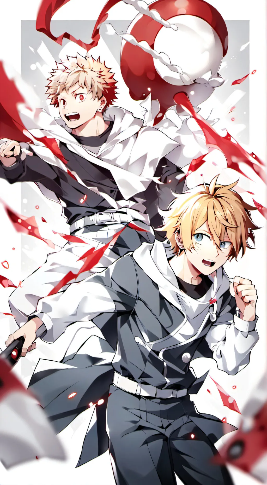 ai character: Bakugo-Monoma  background