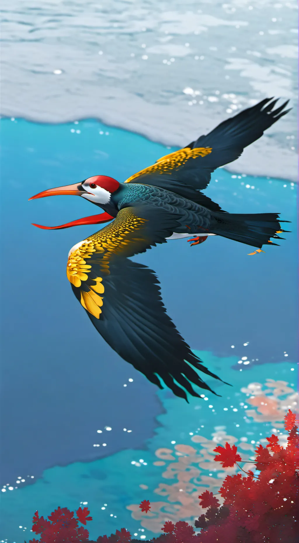 ai character: r o n background