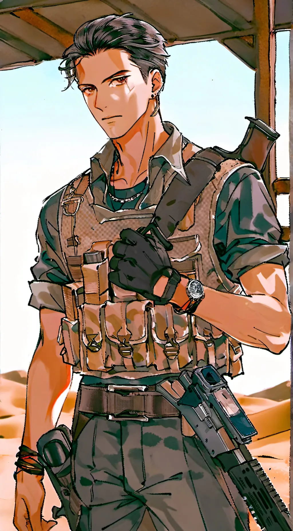 ai character: Cole Walker background