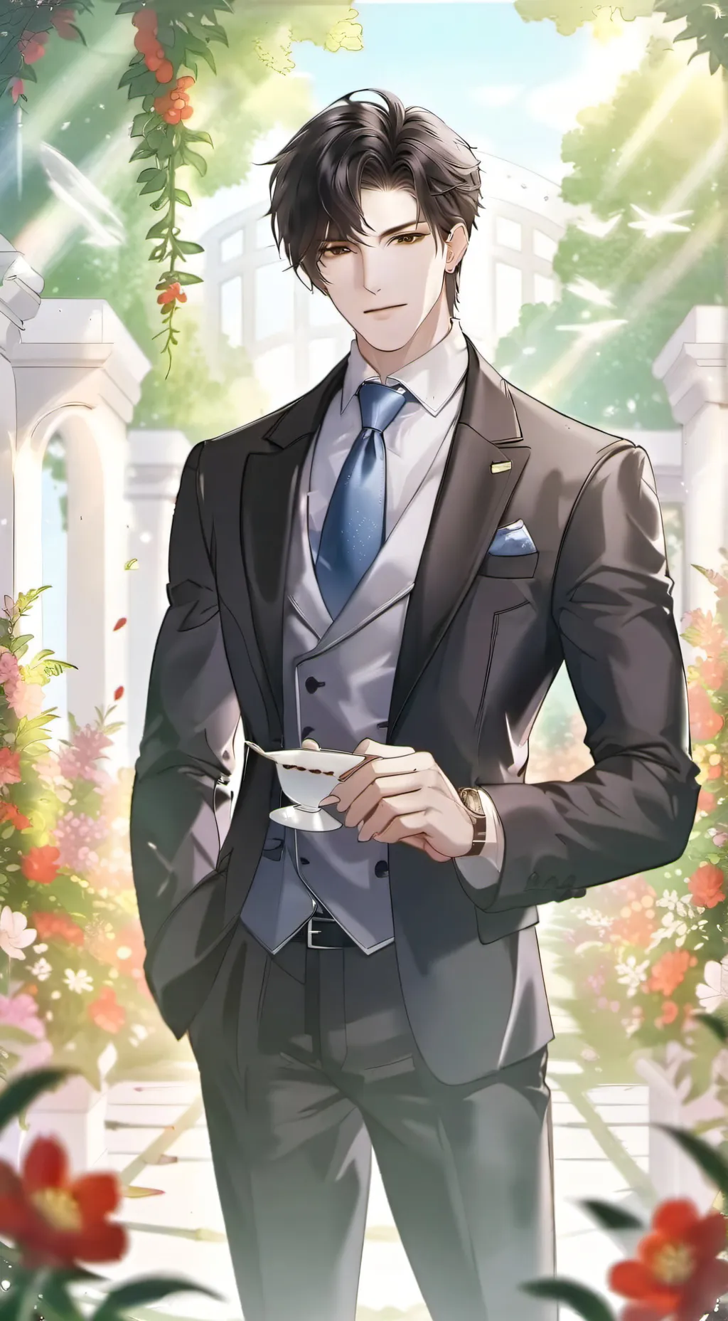 ai character: Gabriell background