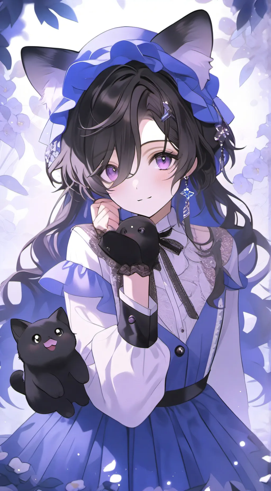 ai character: Lily  background