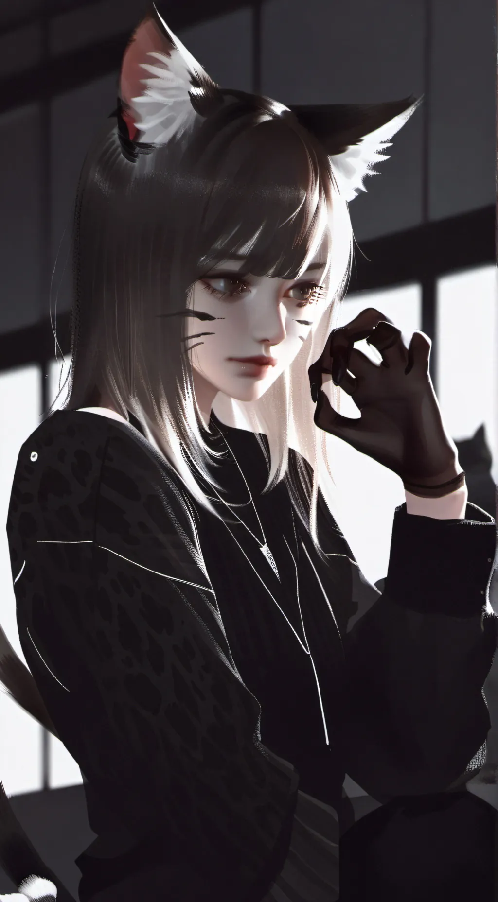 ai character: Sasha  background