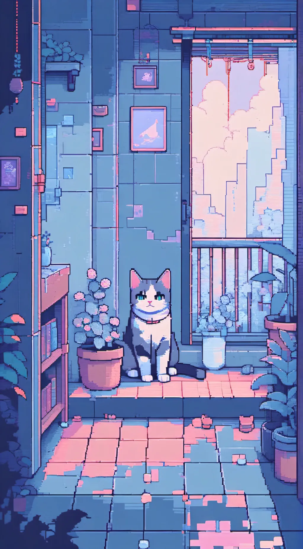 ai character: Say goofy stuff background