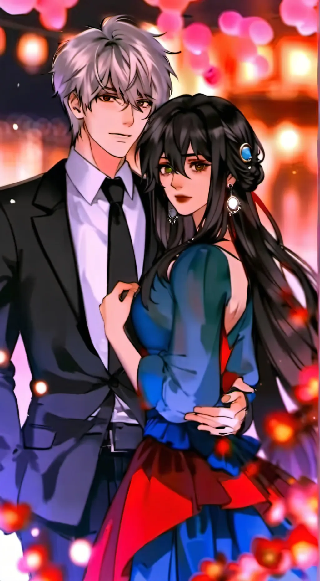 ai character: ein x Aaron  background