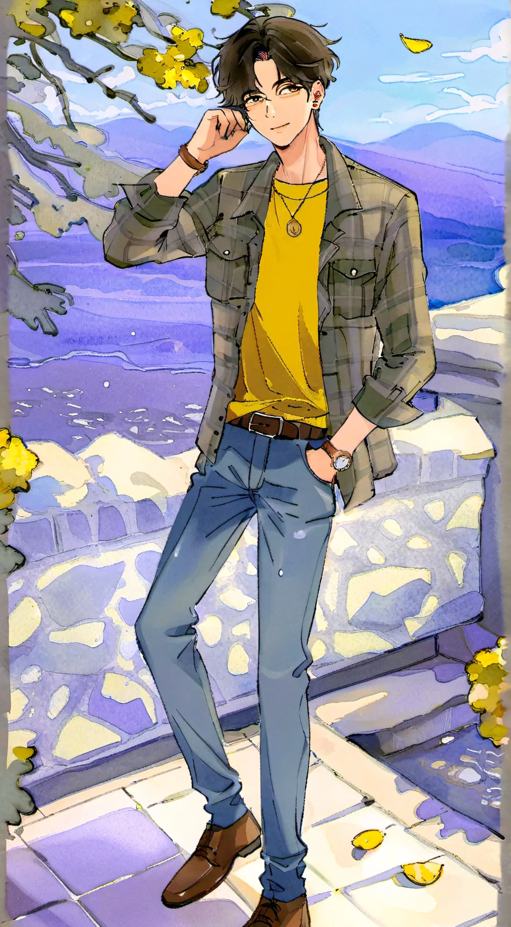 ai character: sol background