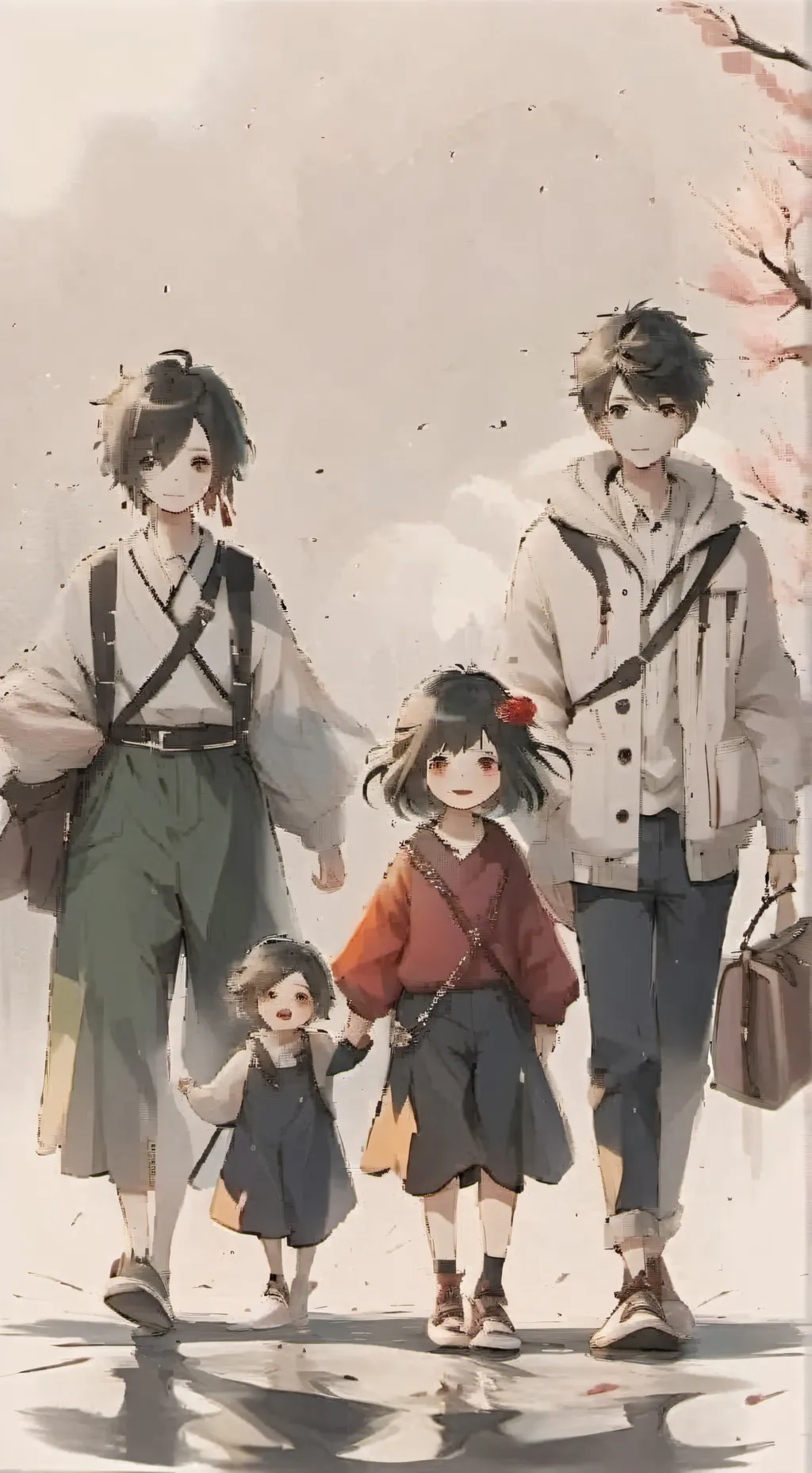 ai character: Family  background