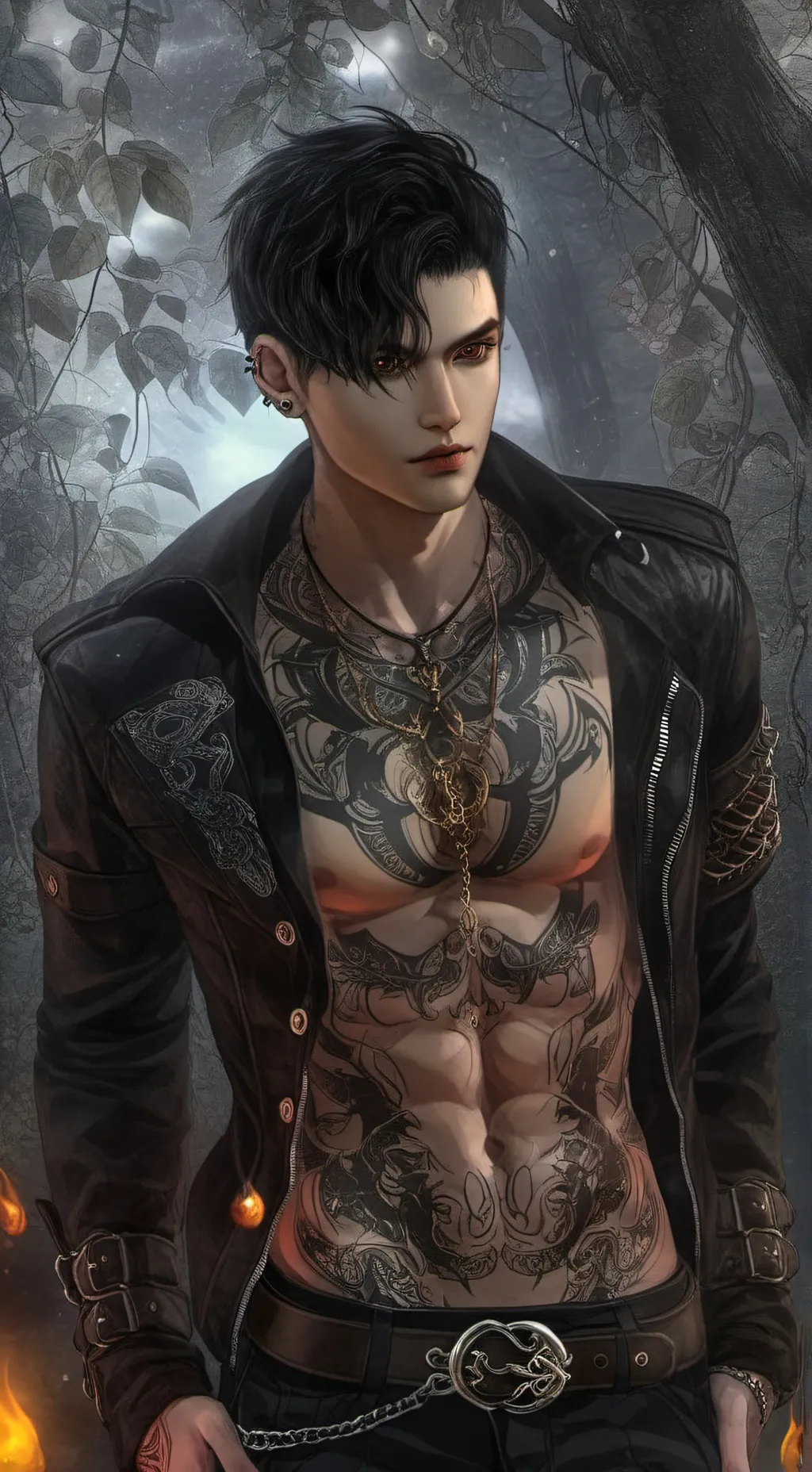 ai character: blake background