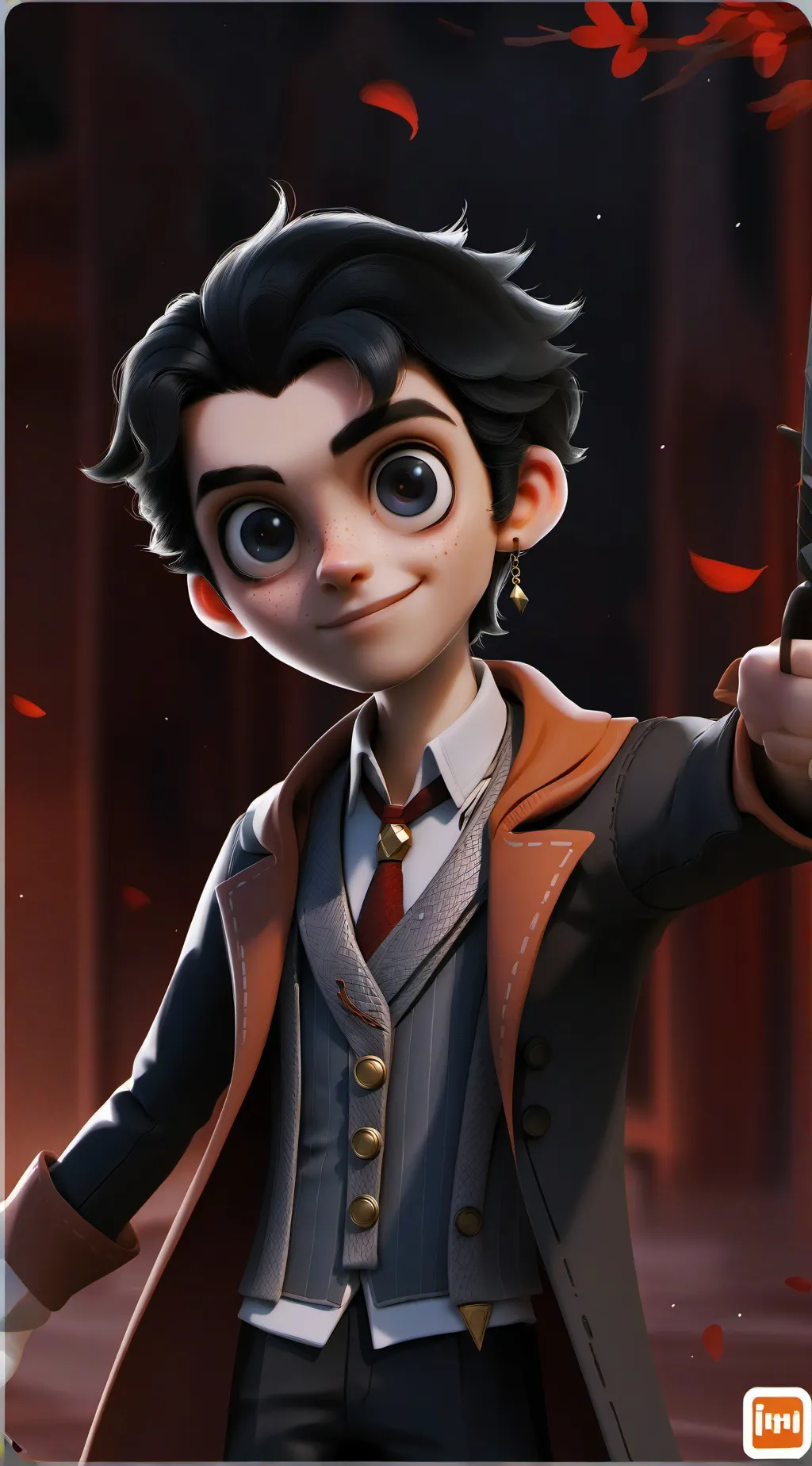 ai character: tokito seu melhor background