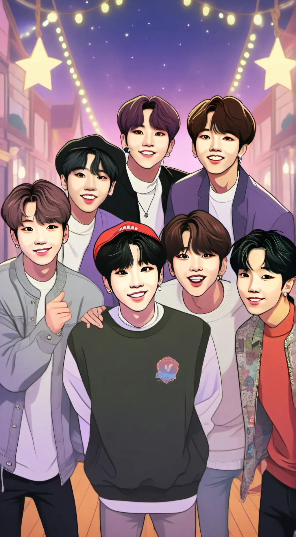 ai character: bts grand frère  background