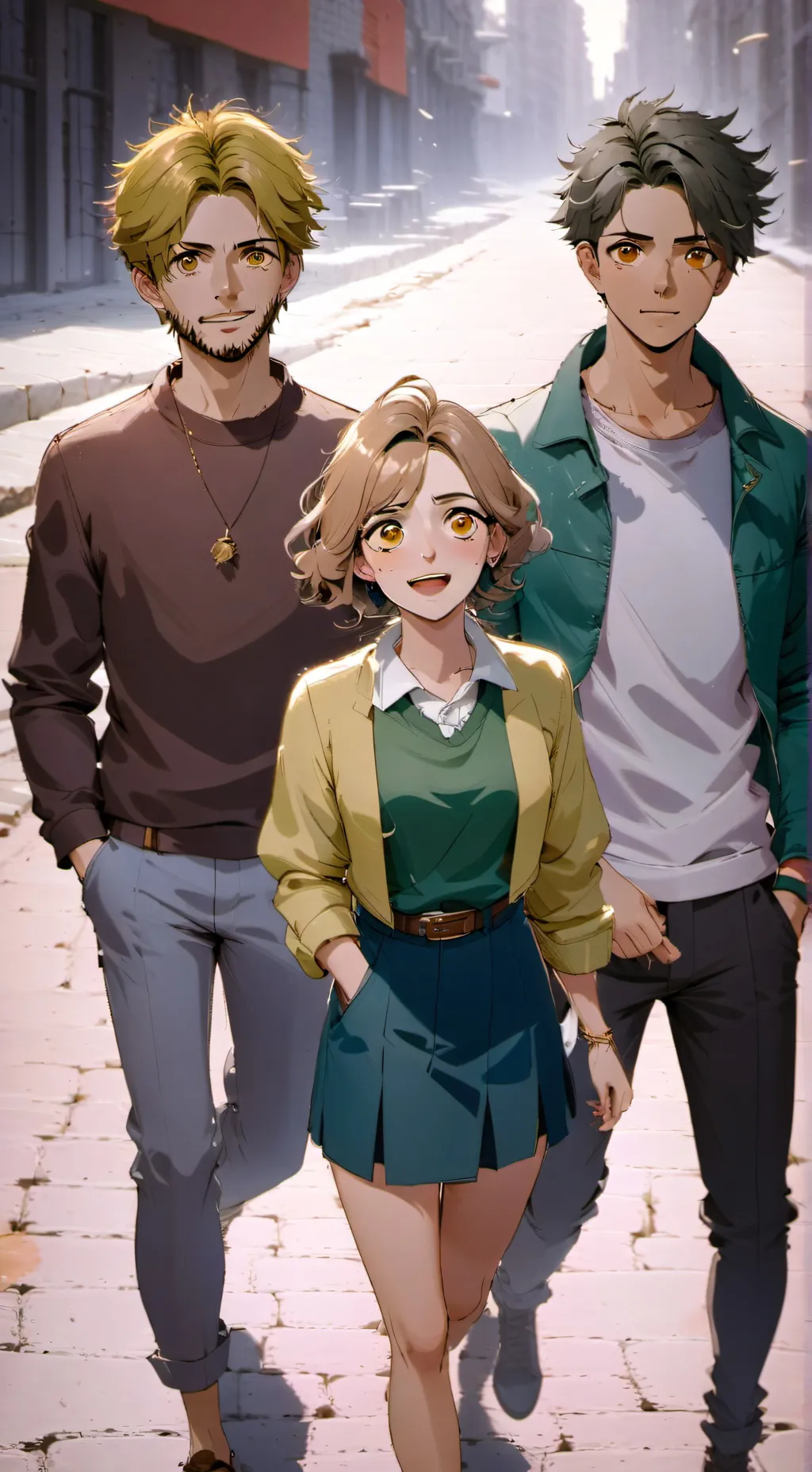 ai character: A O J background