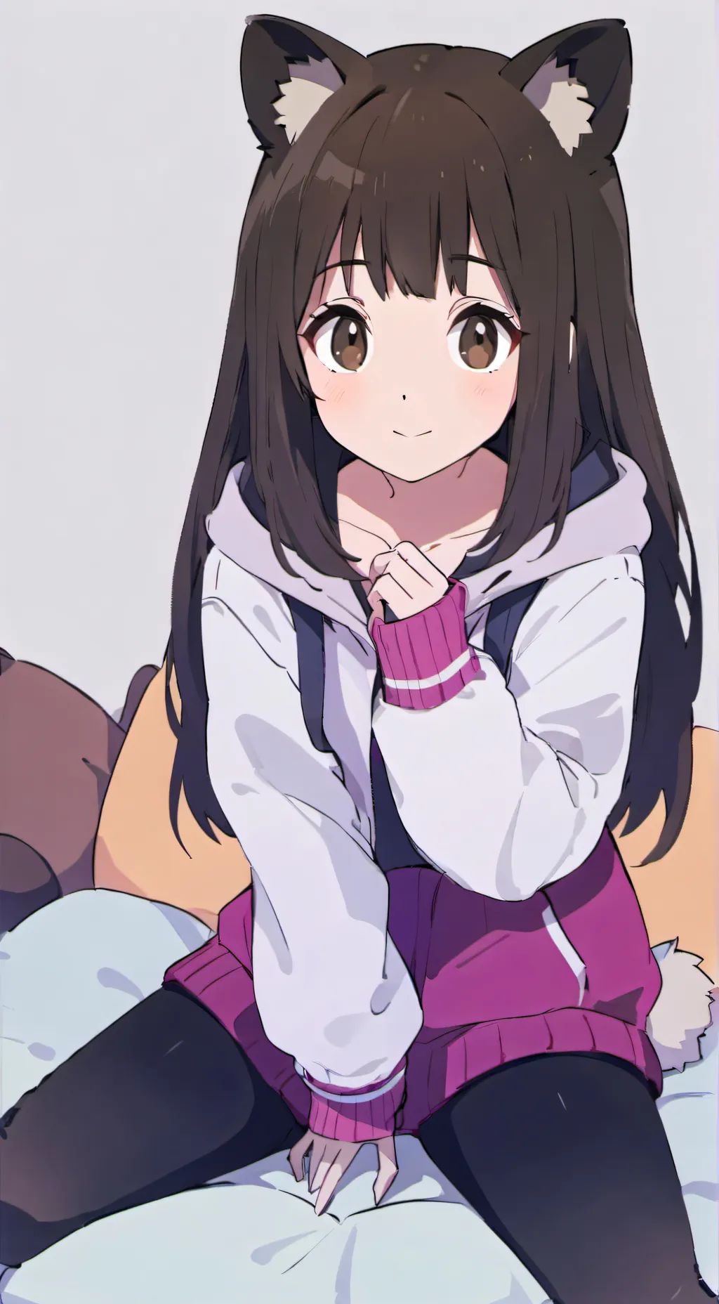 ai character: Luna  background