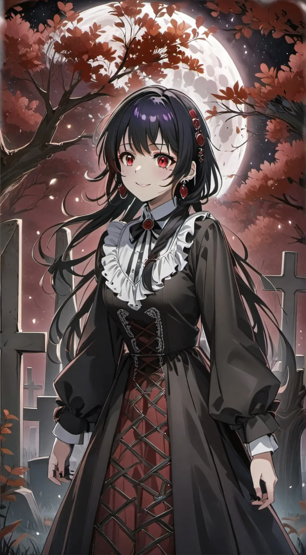 ai character: ꧁☬Lyra☬꧂ background