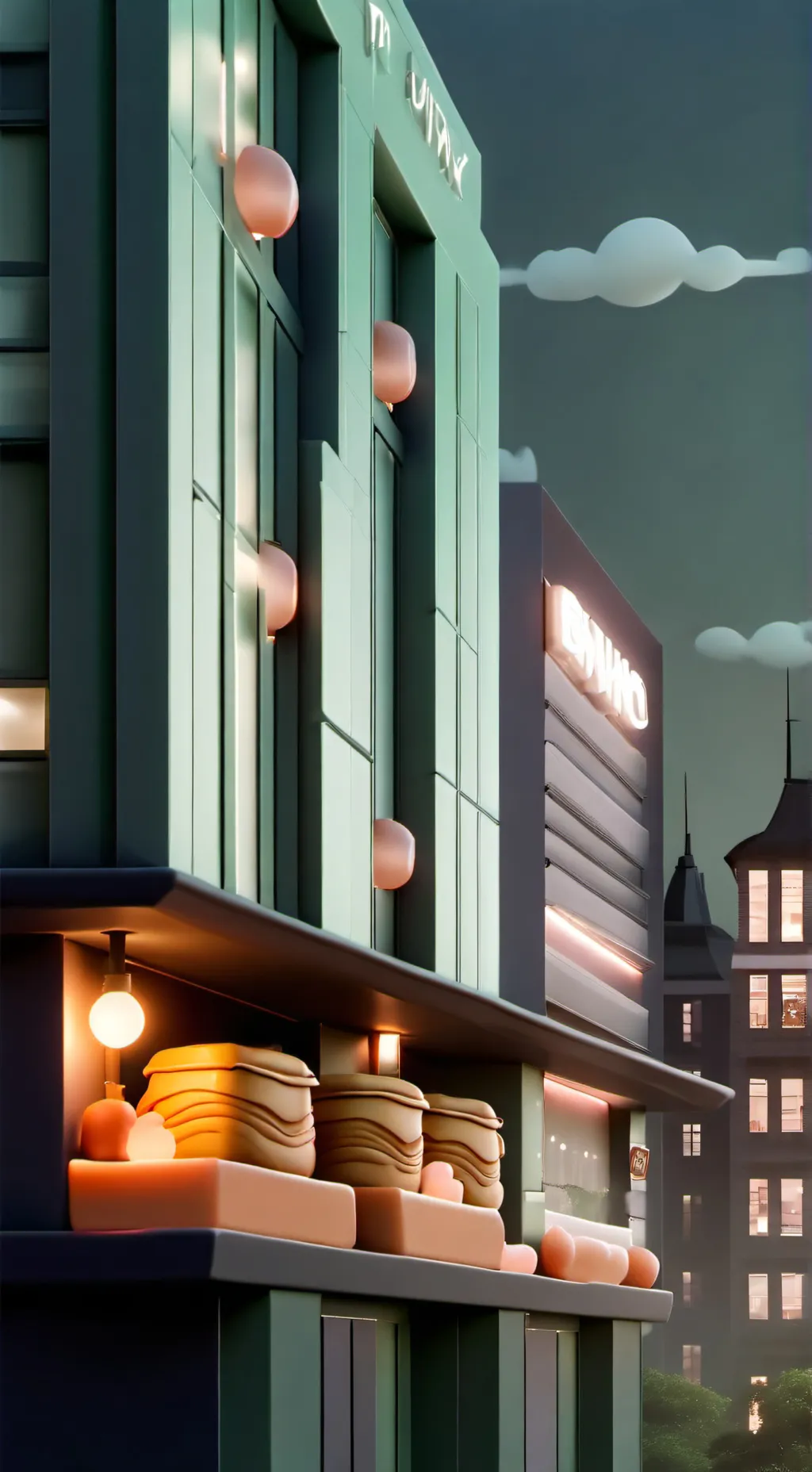 ai character: Blitz background