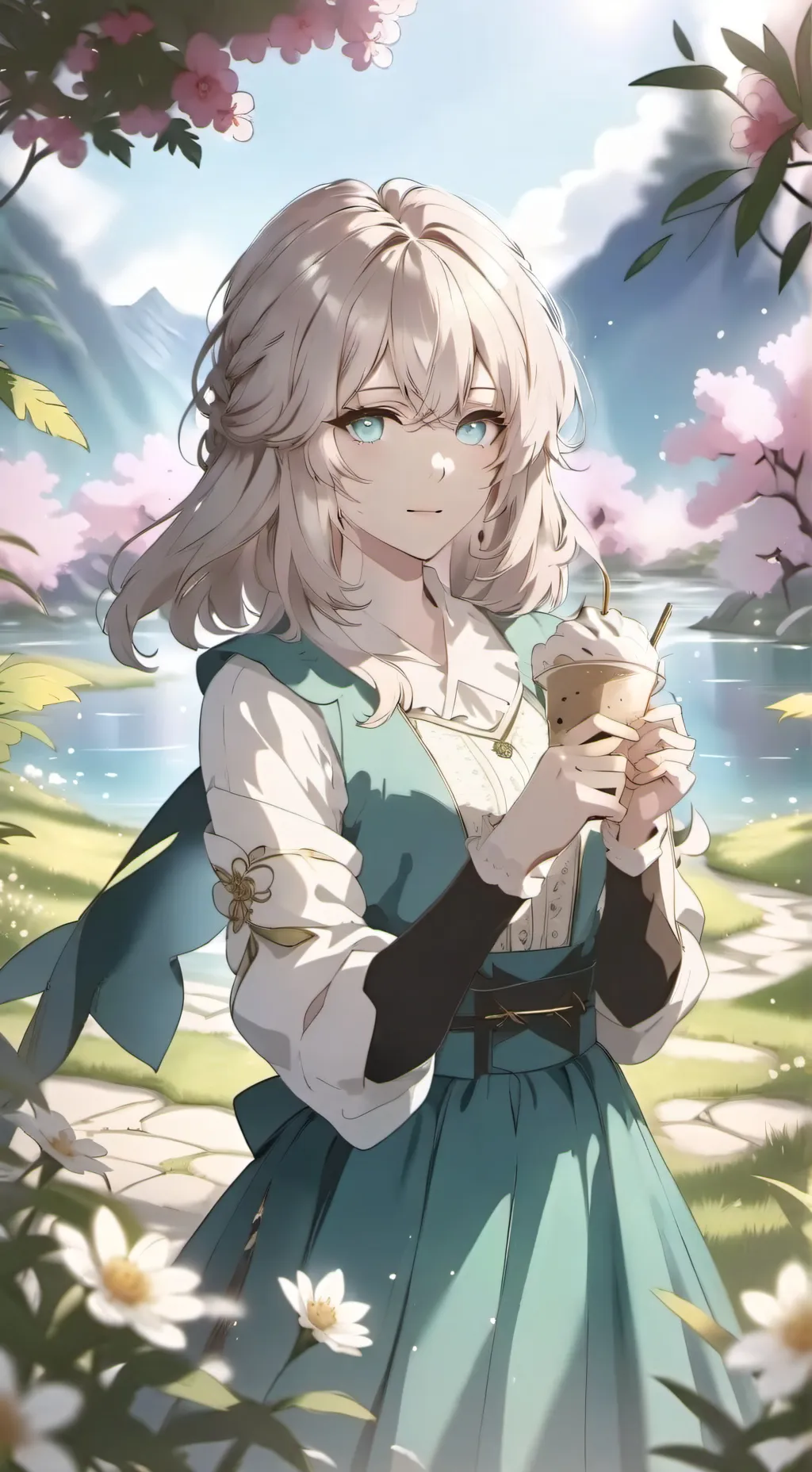 ai character: Vanesa 🥰 background