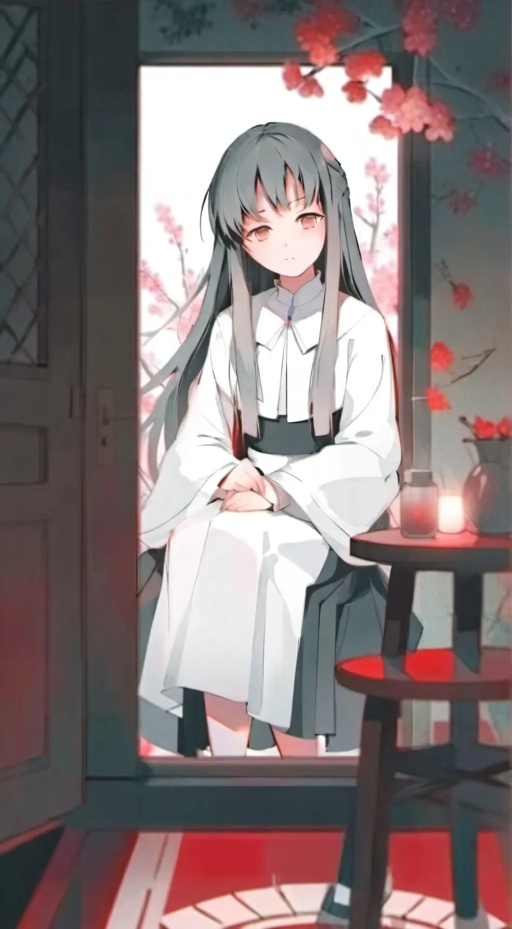 ai character: demon slayer  background