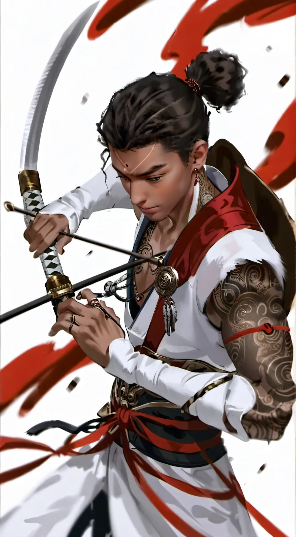 ai character: asrael background