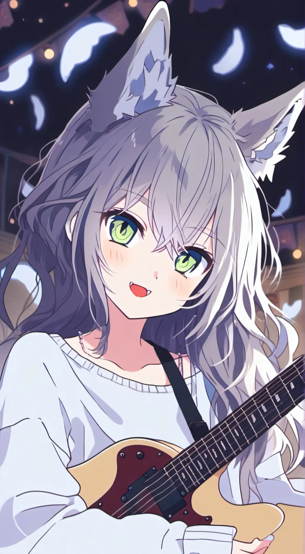 ai character: Luna Howlspirit background