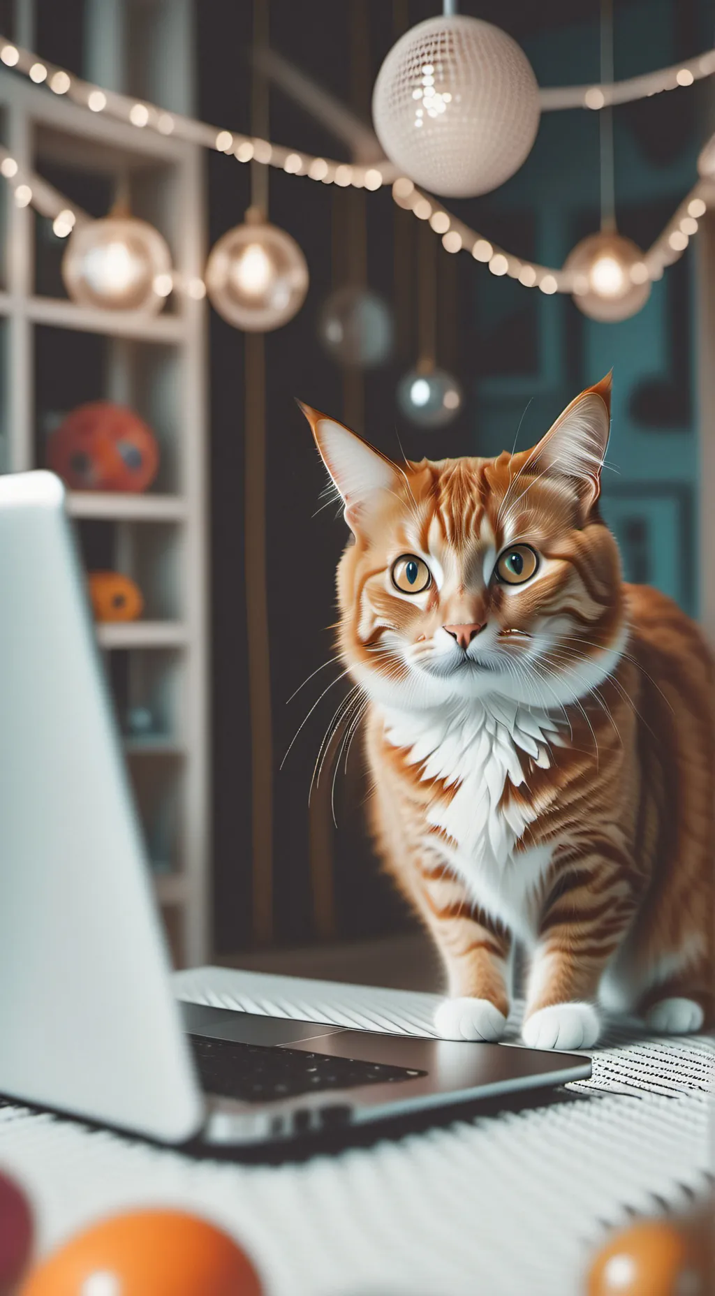 ai character: Memeow background