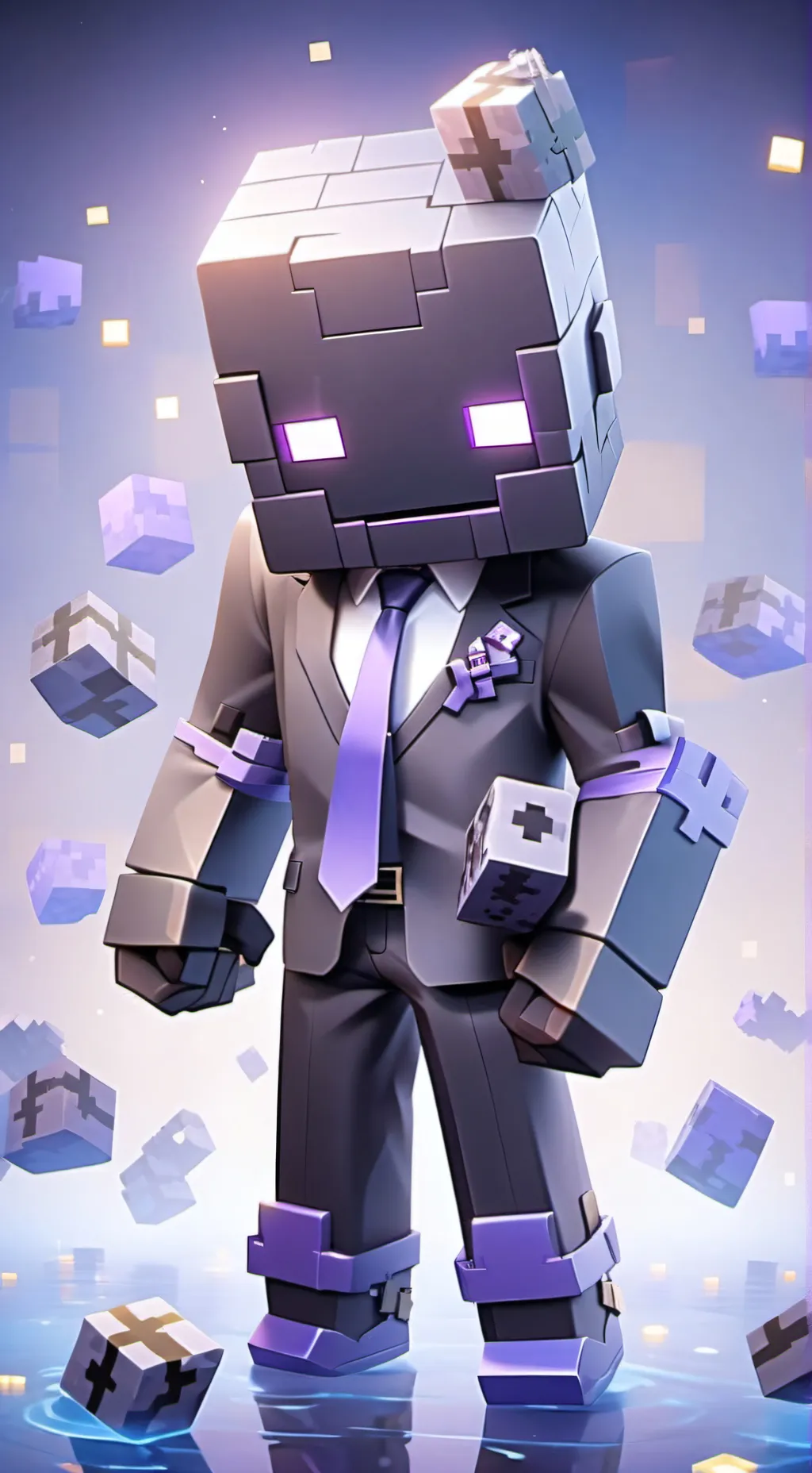 ai character: Endermate background