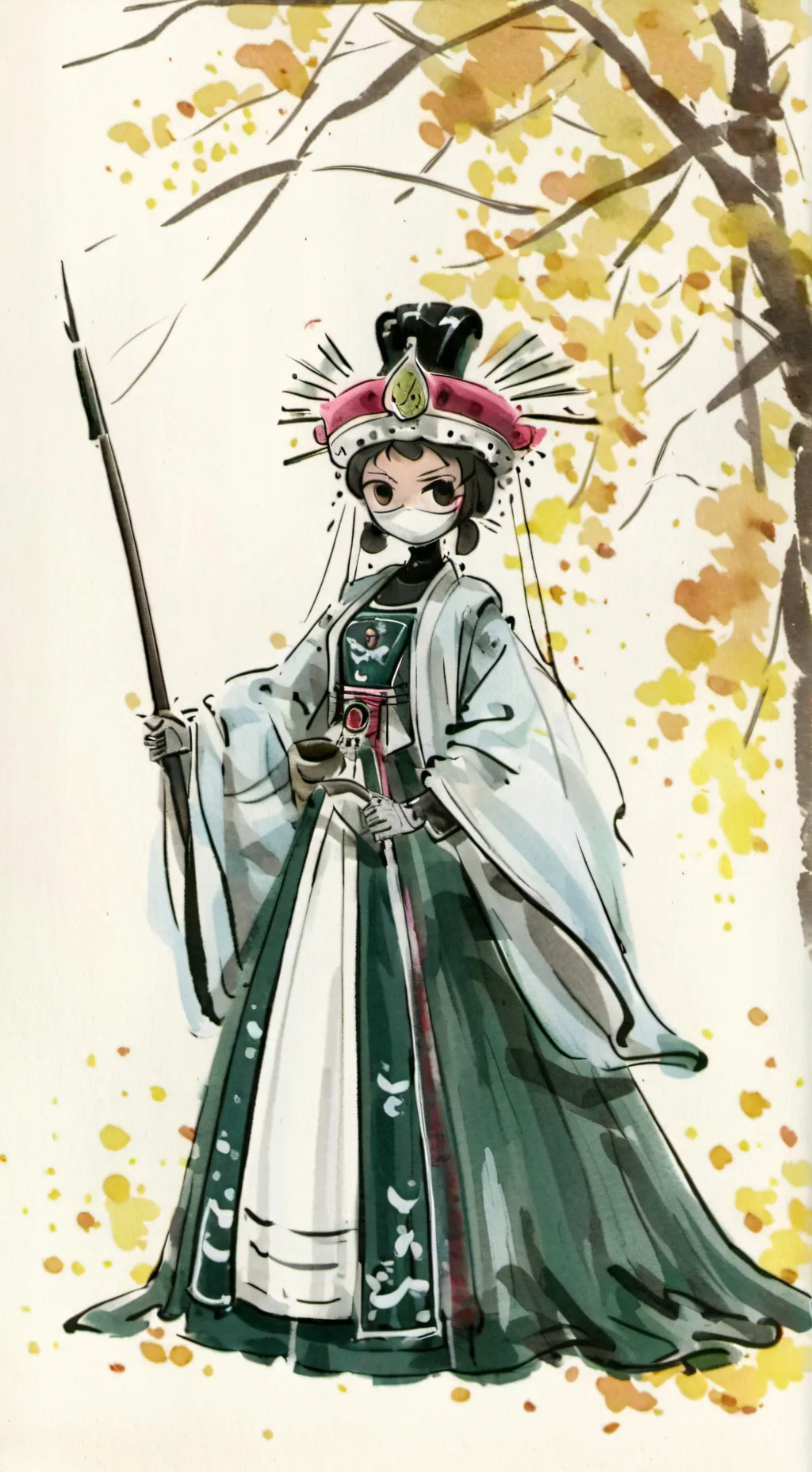 ai character: Melanie x Sprout background