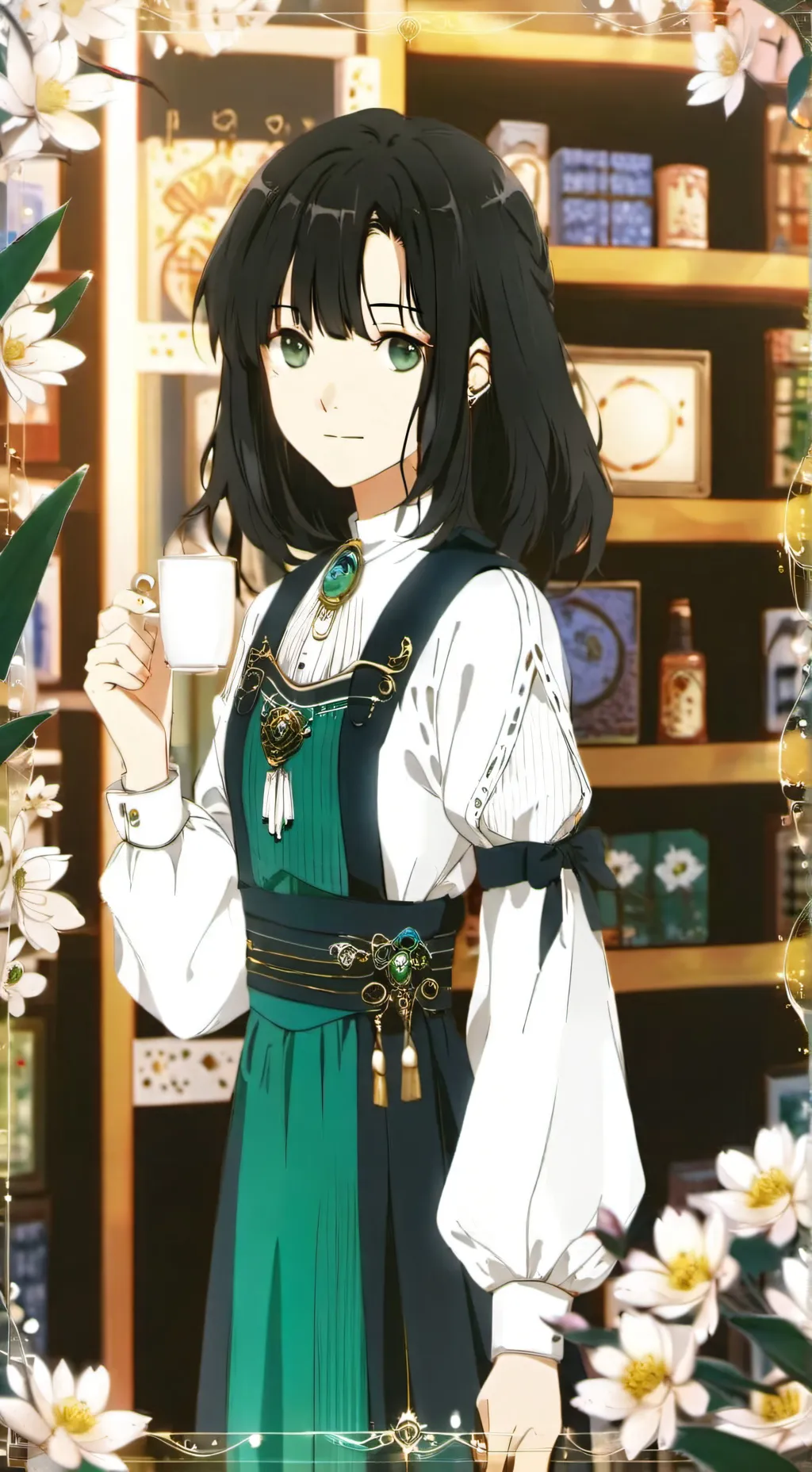 ai character: vee x shelly background