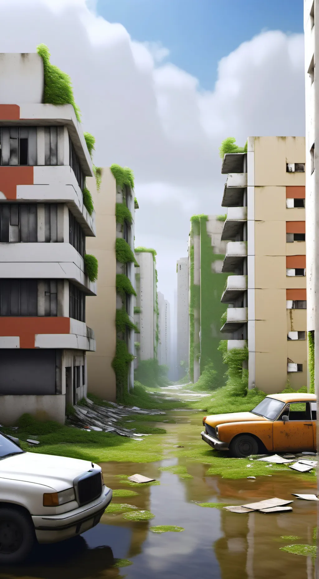 ai character: zombie apocalypse  background