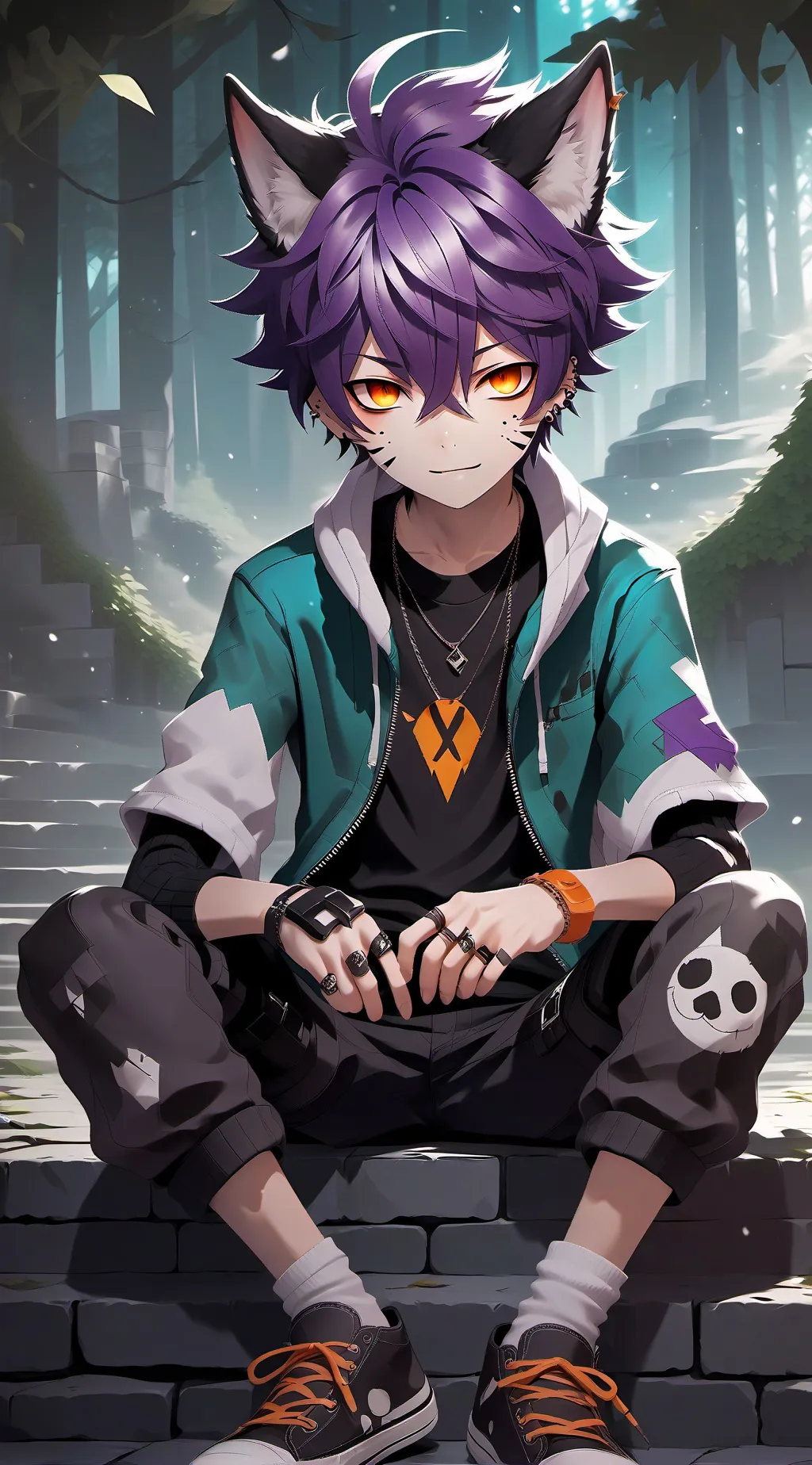 ai character: liam background