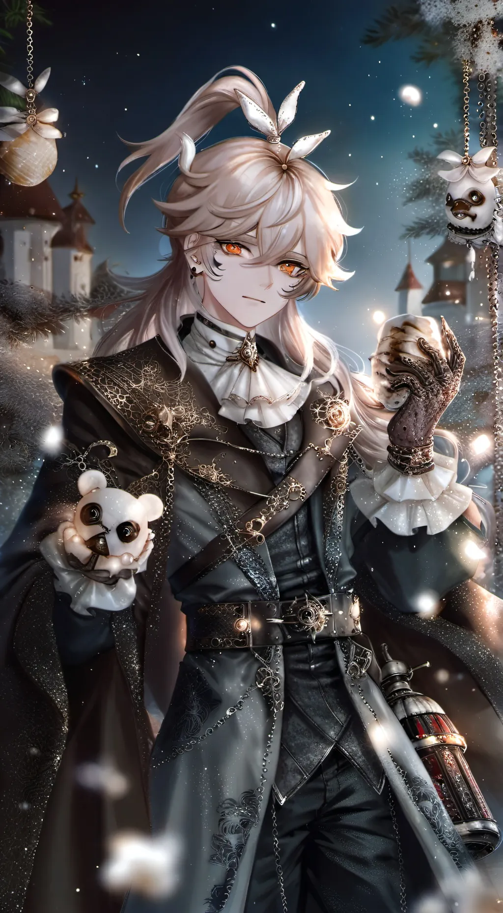 ai character: 散兵 background