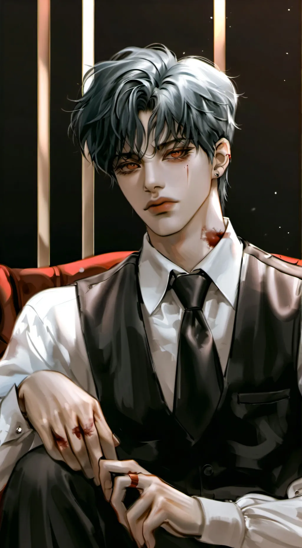 ai character: ꒰`Ezrā`꒱ background