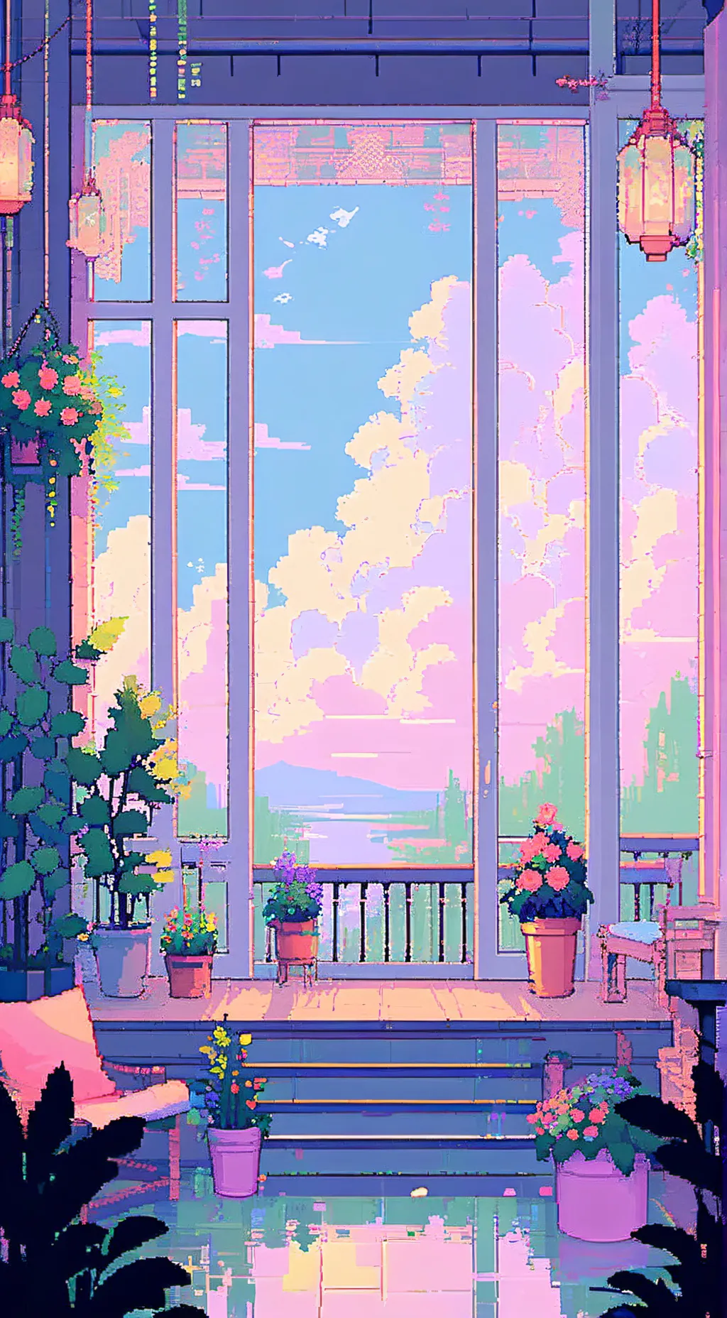 ai character: ханока background