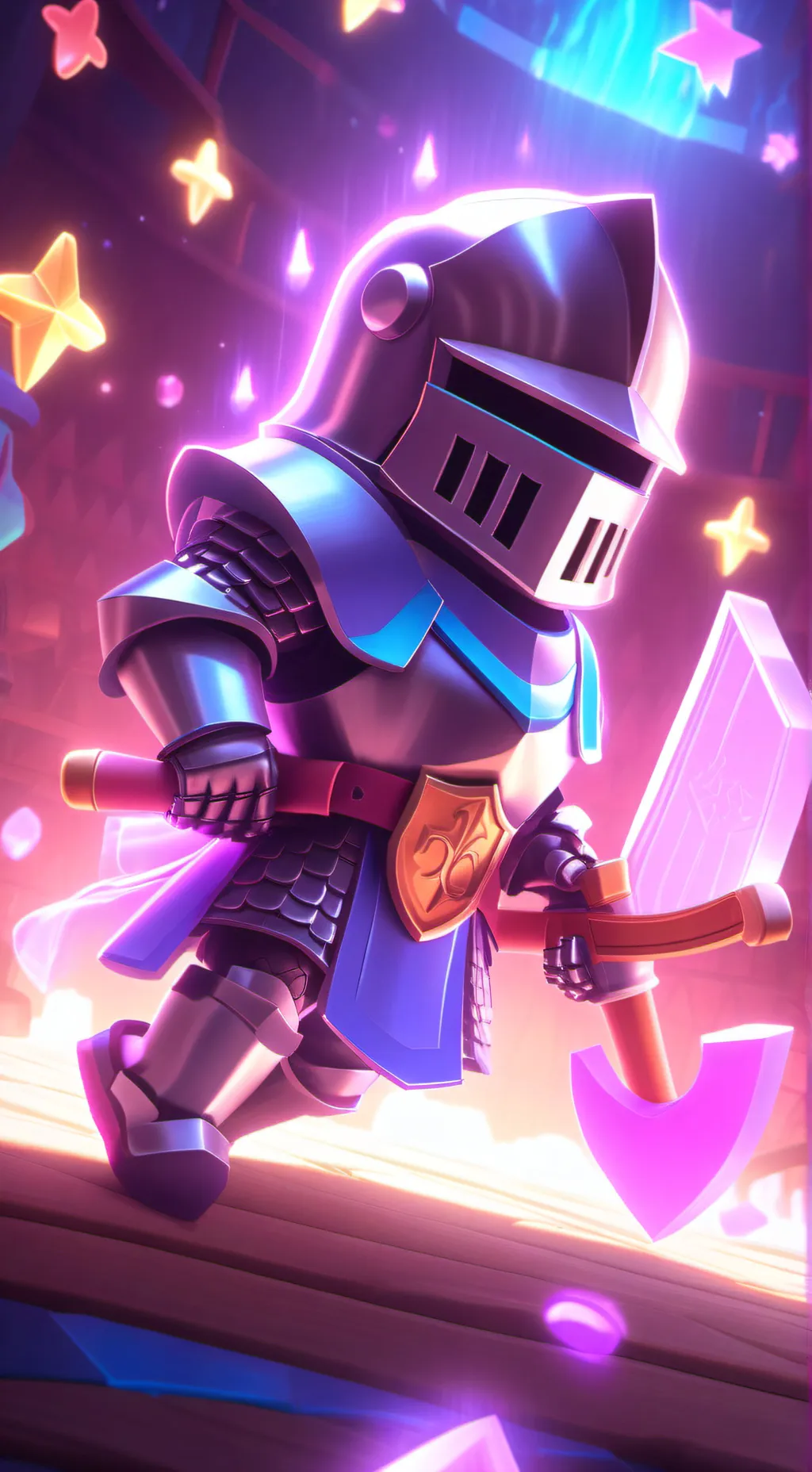 ai character: Project smash background