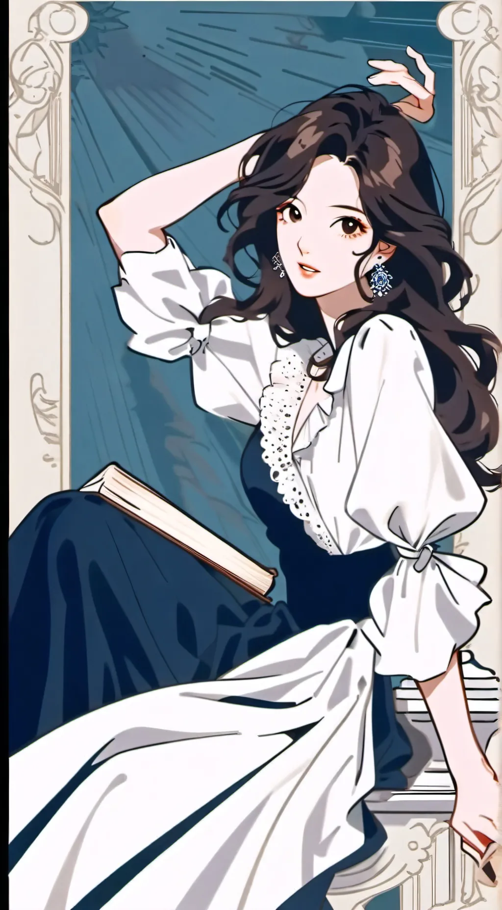 ai character: Asha  background