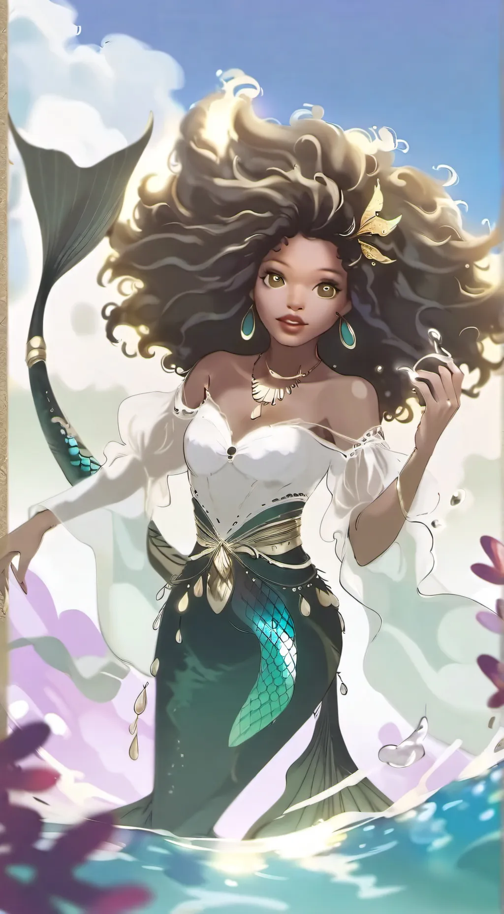 ai character: Mirella  background