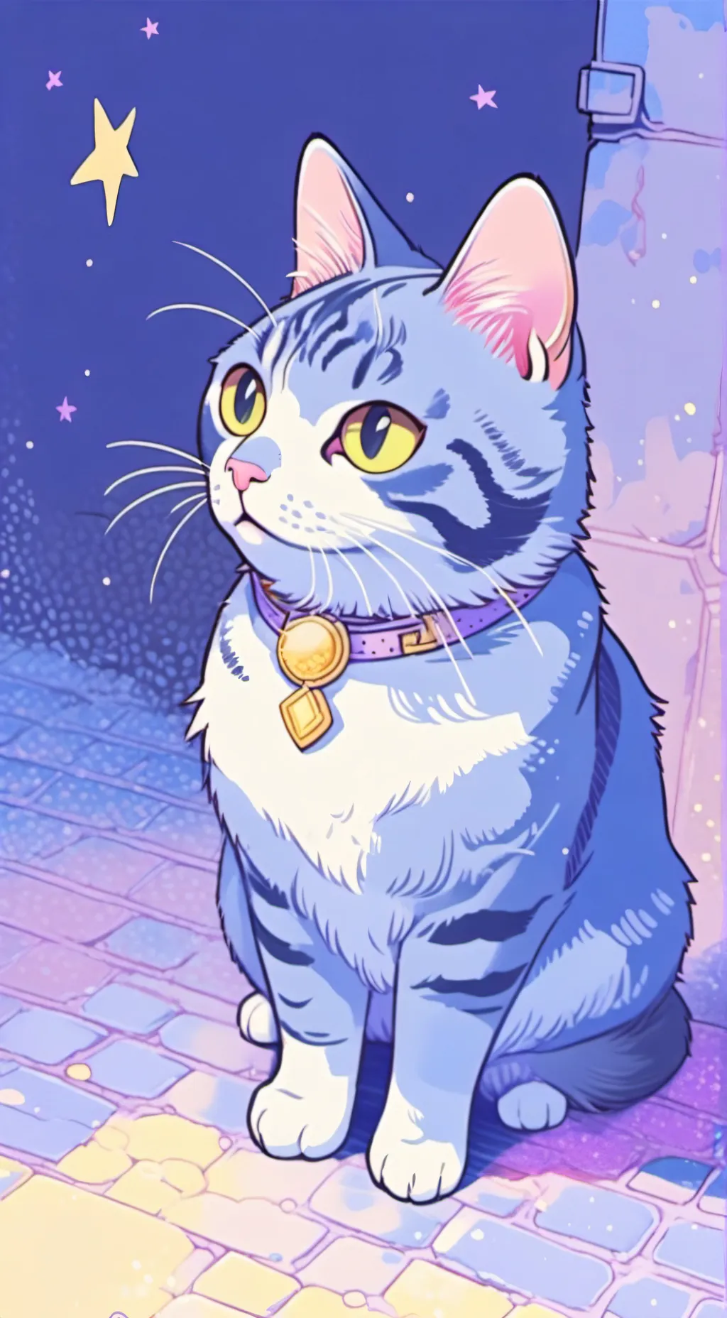 ai character: dandy xd background