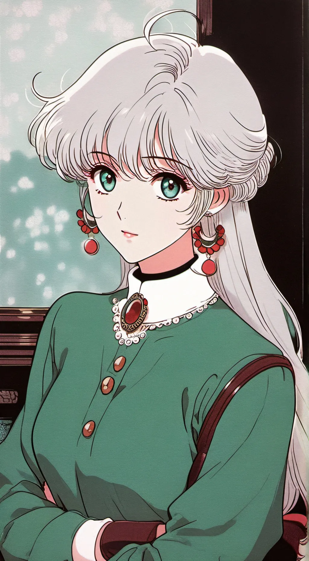 ai character: kanao y tanjiro background