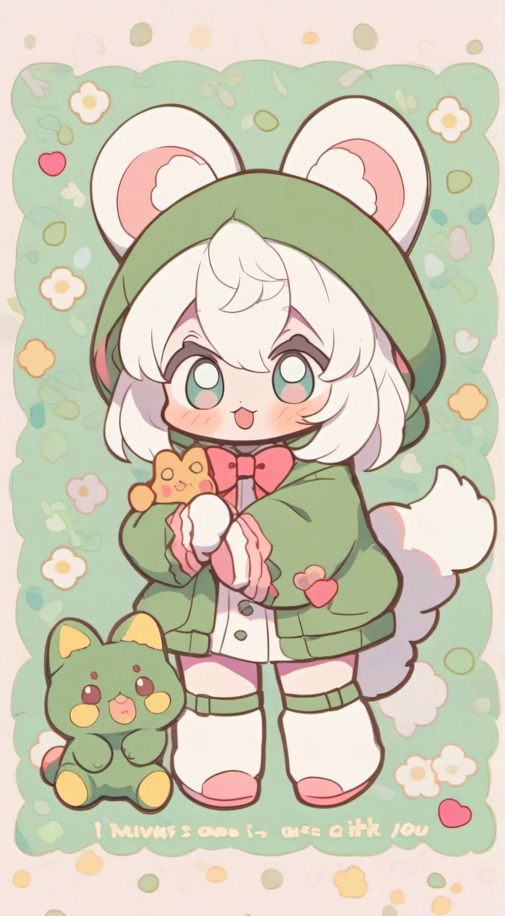 ai character: animal friendly background