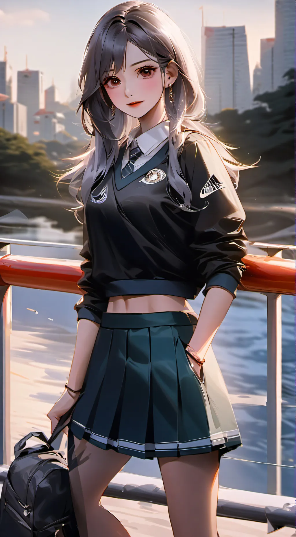 ai character: Лара  background