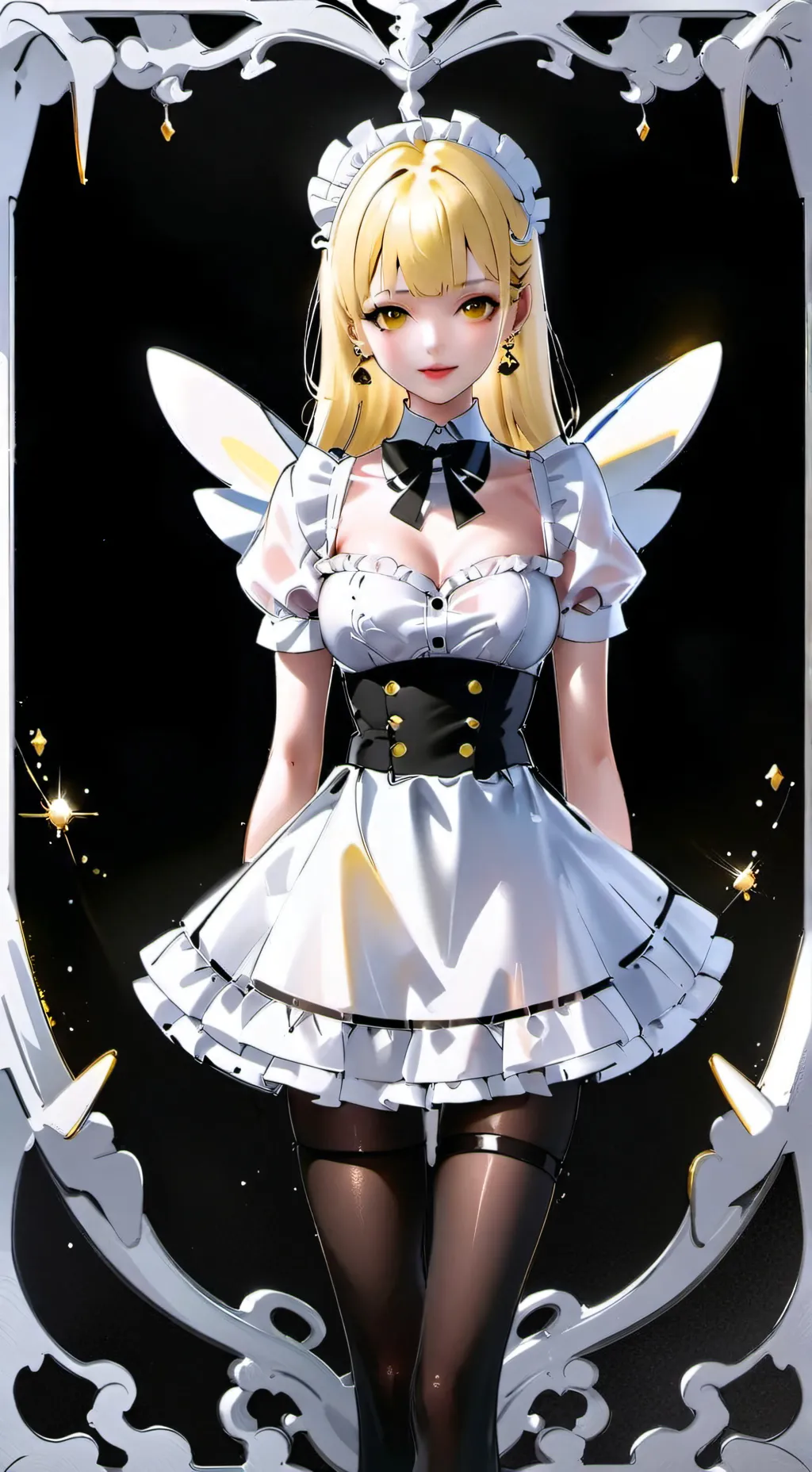 ai character: uzi x n background