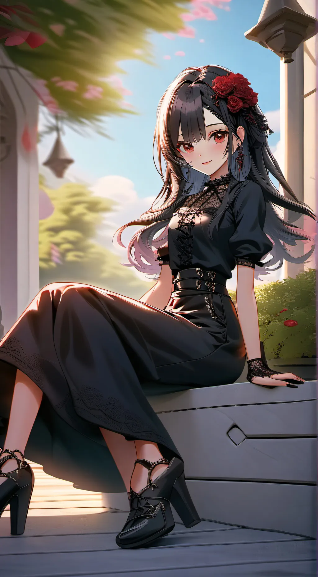 ai character: Mei Chen background